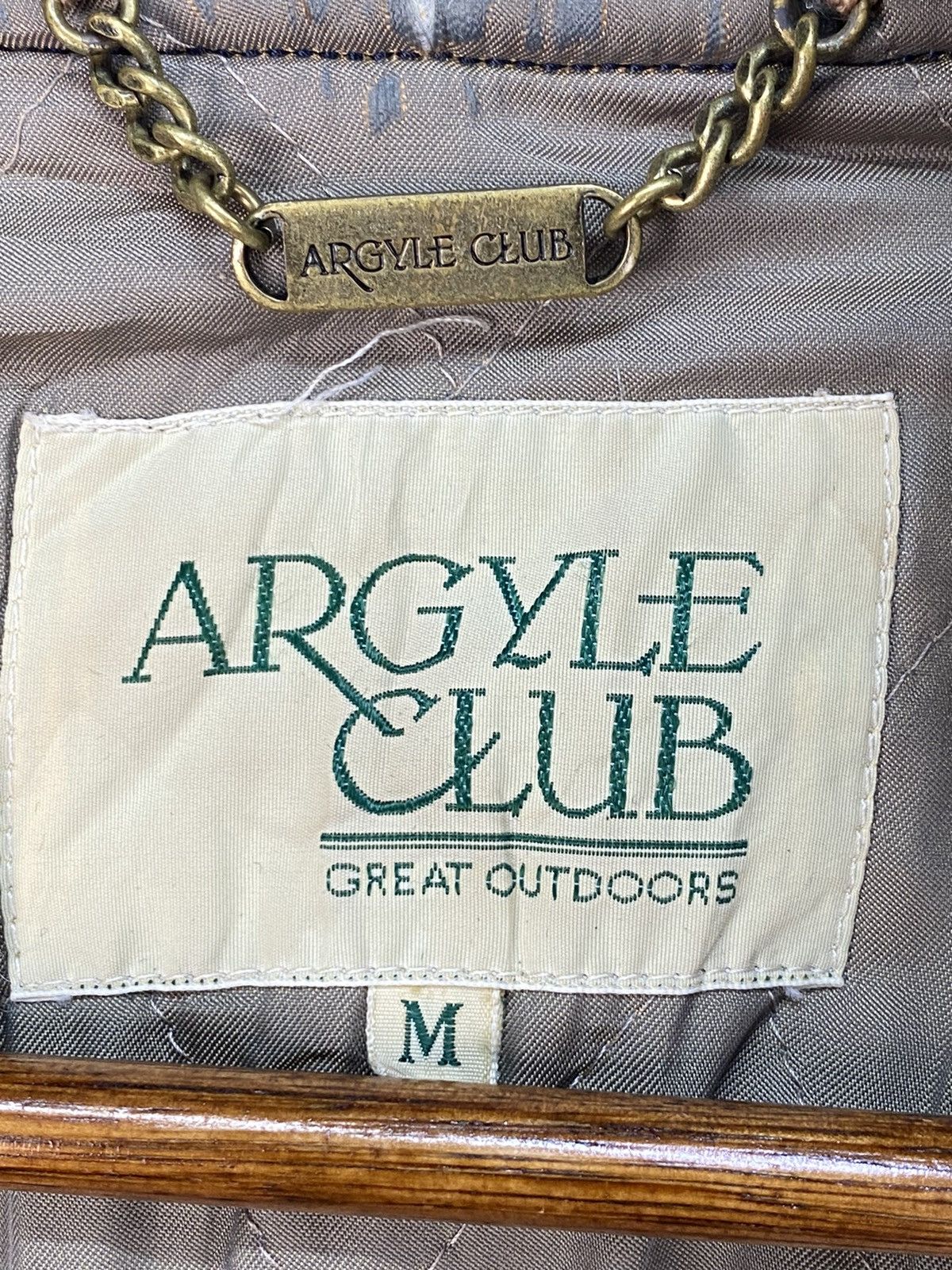 Japanese Brand Vintage Argyle Club Varsity Jacket Size US M / EU 48-50 / 2 - 9 Thumbnail