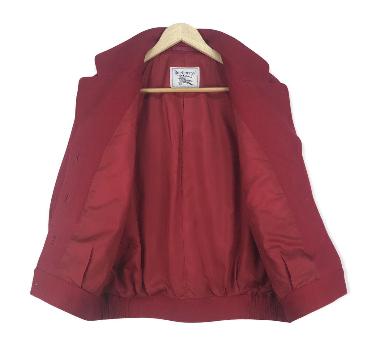 Burberry Vintage Burberry Wool Jacket Size ONE SIZE - 3 Thumbnail