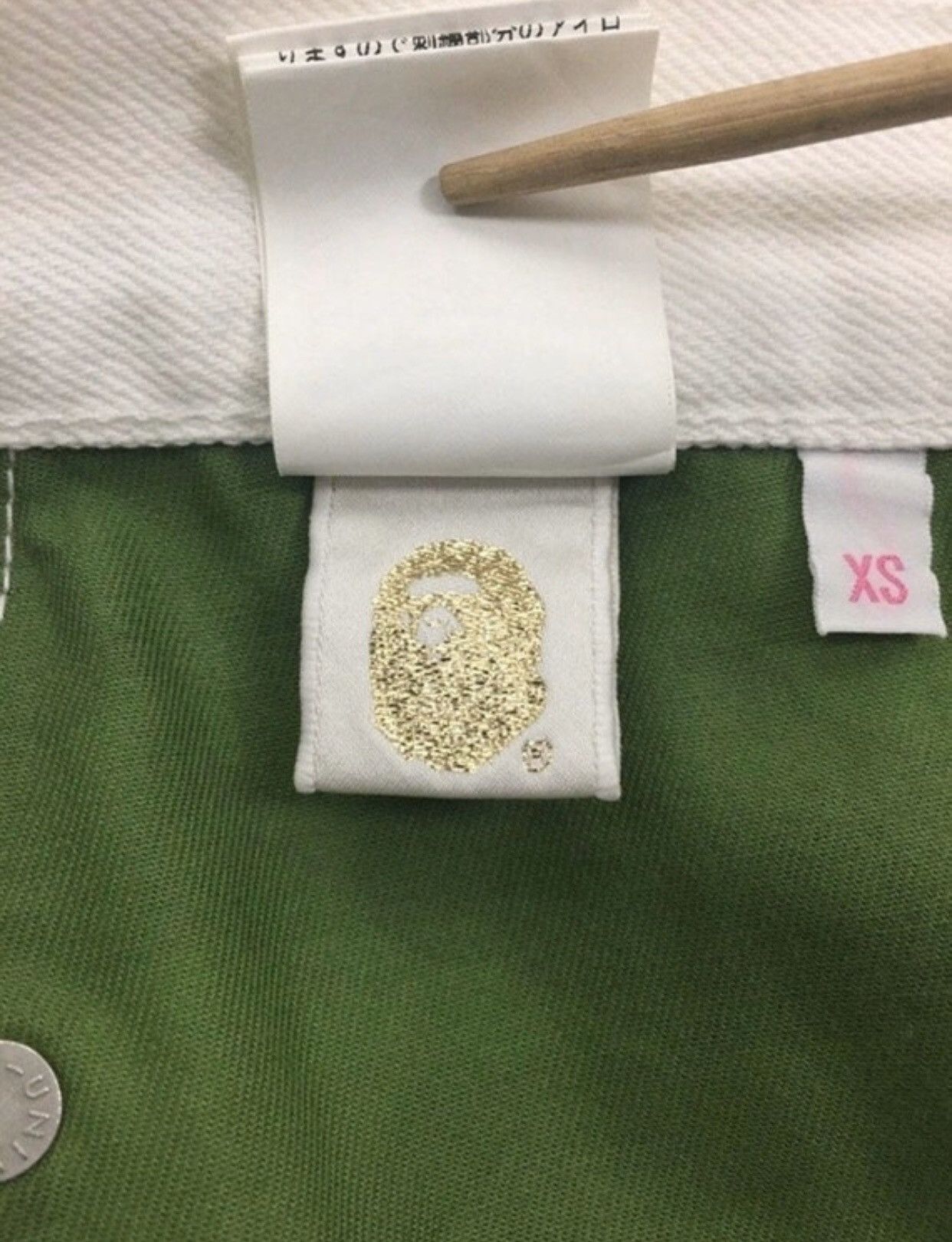 Bape Bapesta Denim Skirt Size 32" / US 10 / IT 46 - 7 Thumbnail