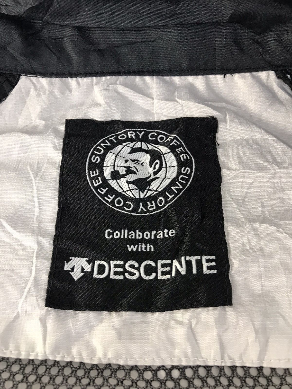 Descente Vtg Windbreaker Suntory Coffee X Descente Move Sport Style Size US L / EU 52-54 / 3 - 10 Thumbnail