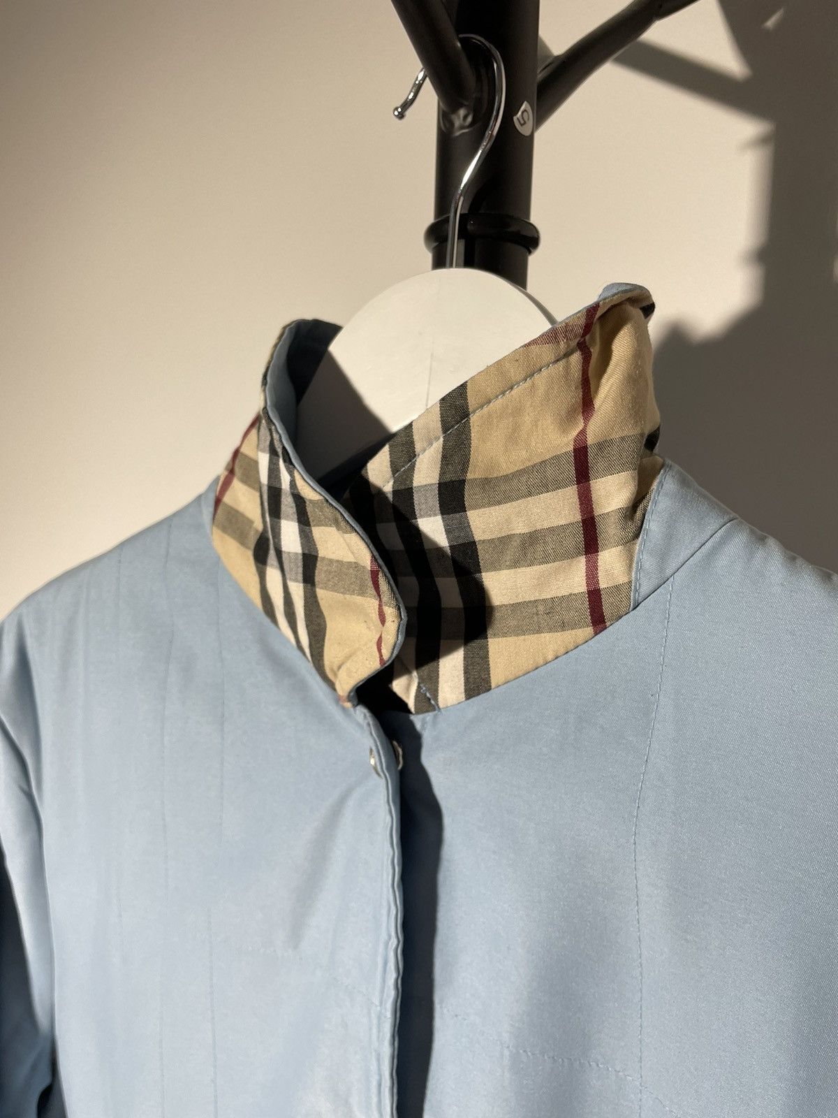 Burberry × Vintage Burberry London Women’s Check Nova Vintage Jacket Size L / US 10 / IT 46 - 7 Thumbnail