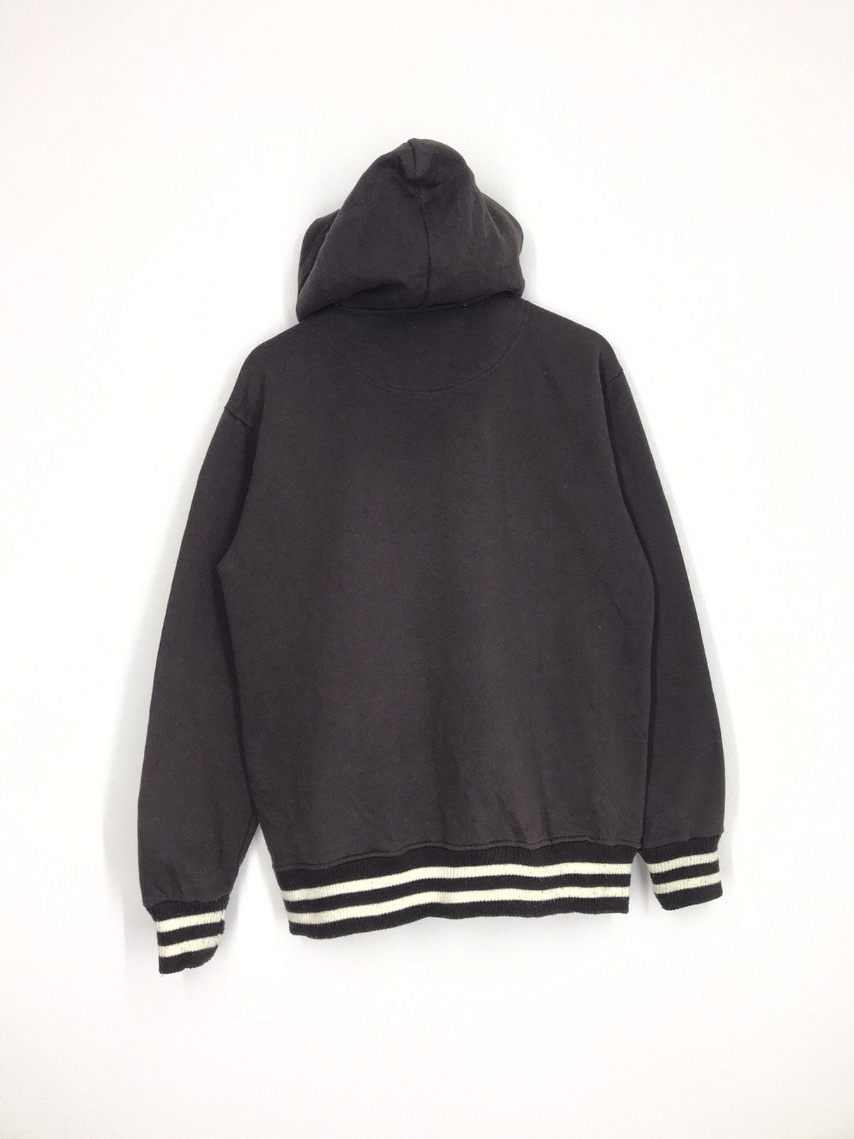 Japanese Brand Alphanumeric 98 Hoodie Varsity Jacket Size US L / EU 52-54 / 3 - 5 Thumbnail