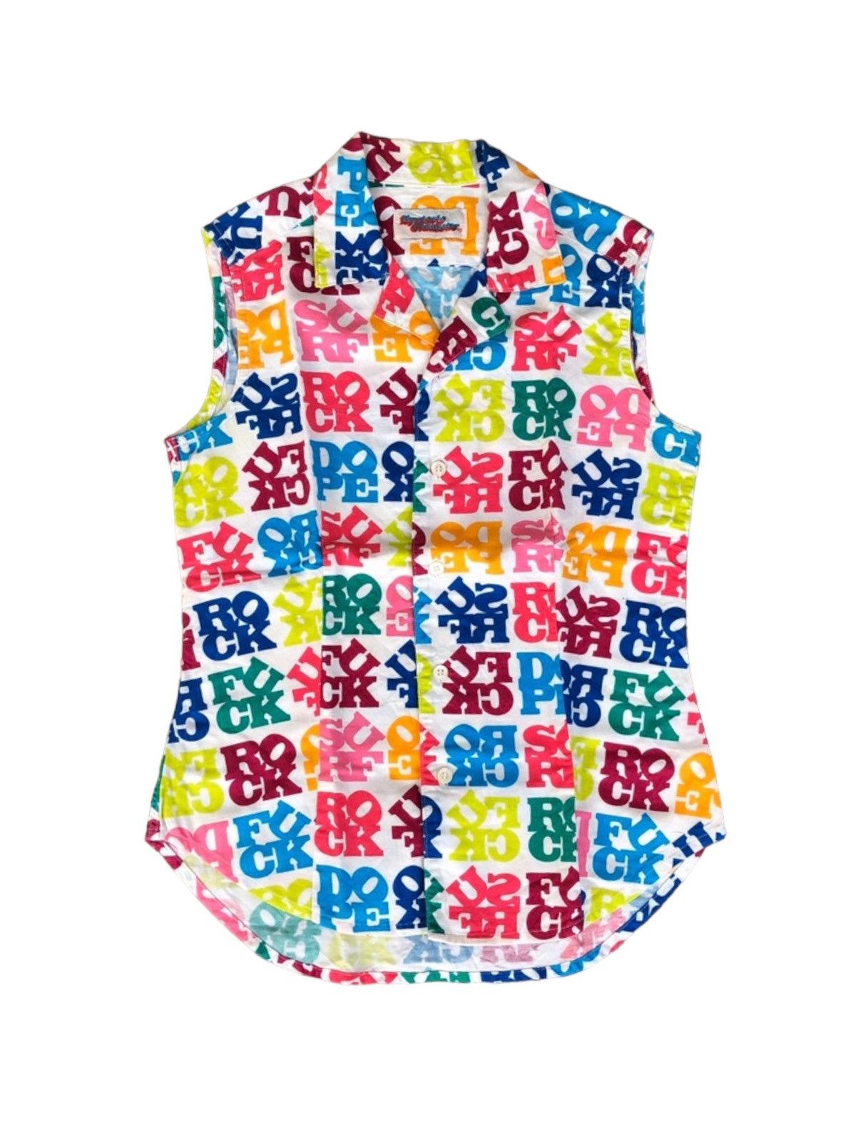 Y2K Hysteric glamour sleeveless shirt