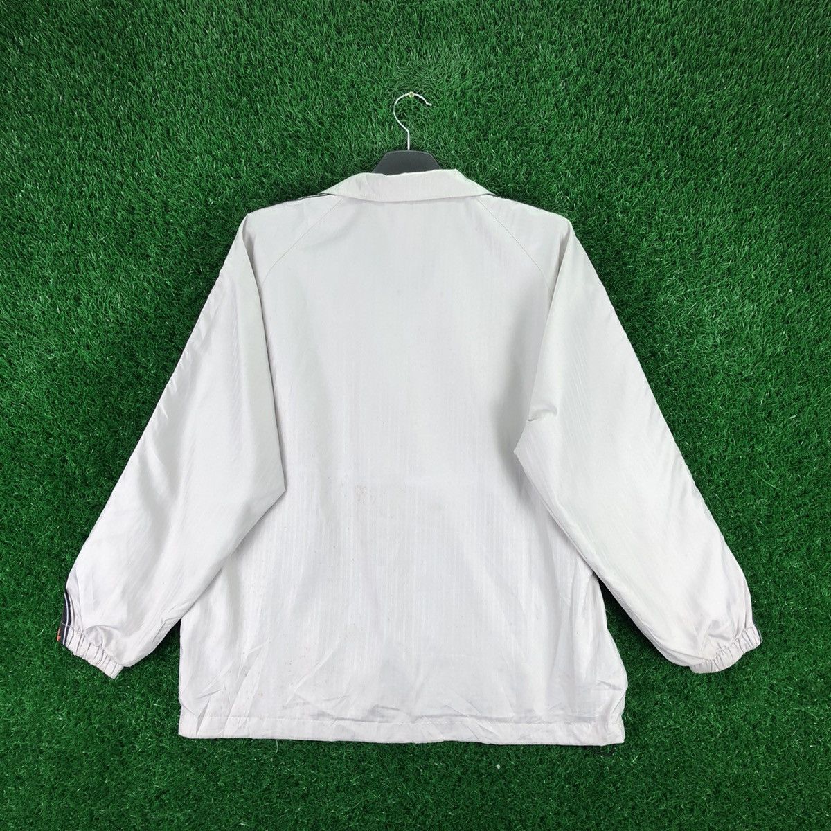 Vintage Vintage Jamaica Weed Side Tape Nylon Zipper Sweater Size US L / EU 52-54 / 3 - 4 Thumbnail