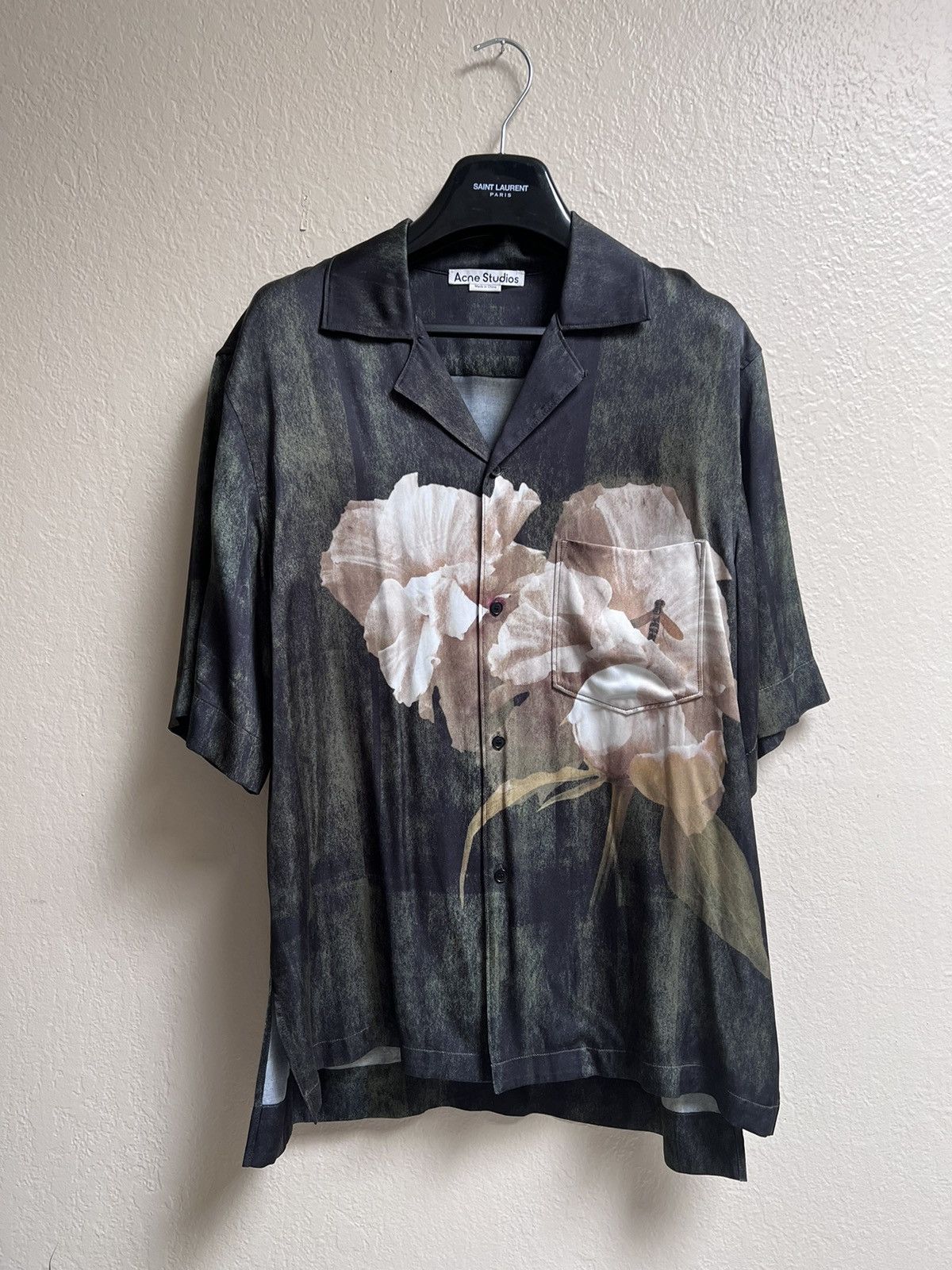 Acne selling Studios - Simon Camp Floral Twill Shirt