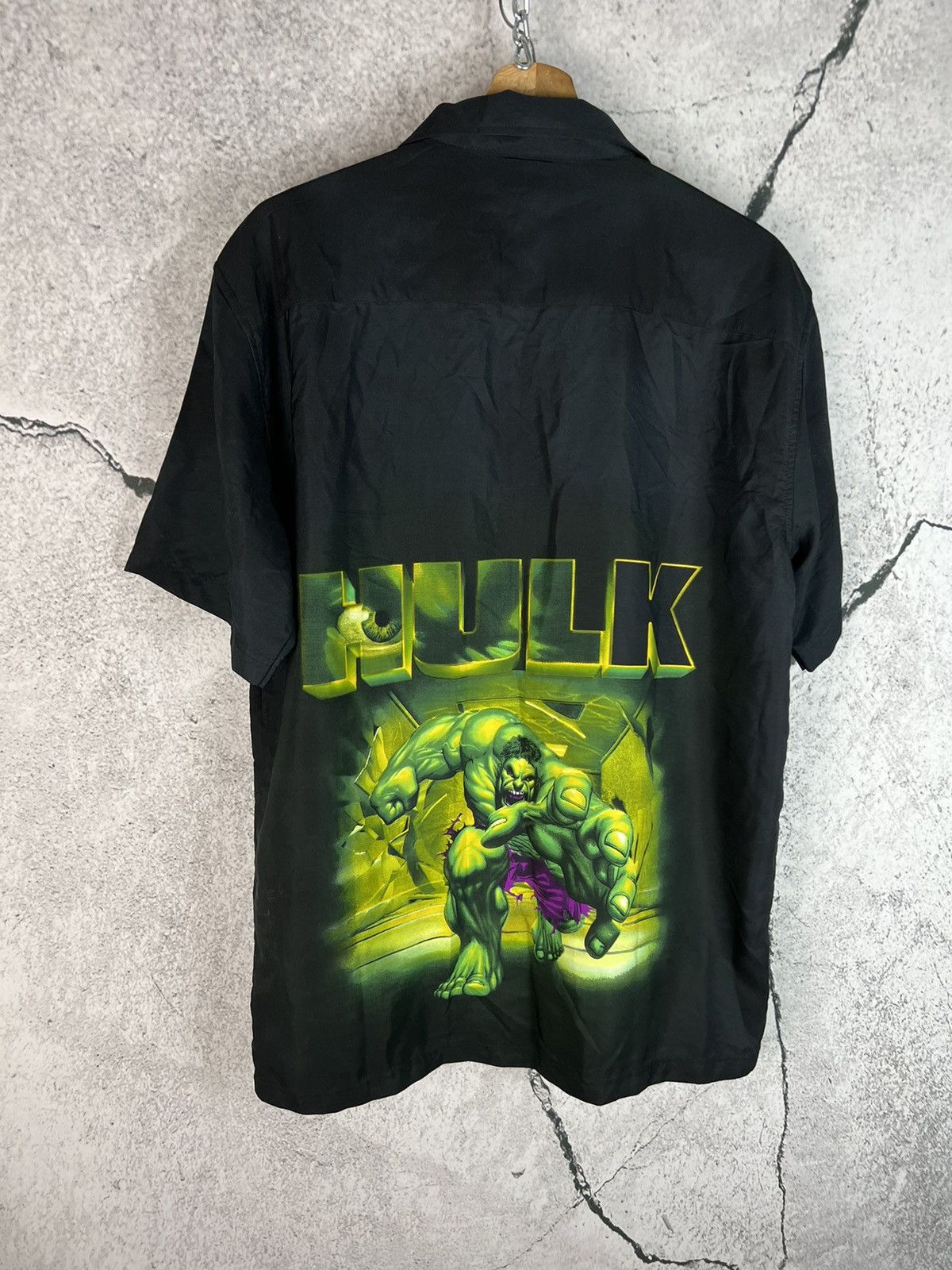 Marvel Comics Vintage The Incredible Hulk Marvel Comics shirt button up Size US M / EU 48-50 / 2 - 2 Thumbnail