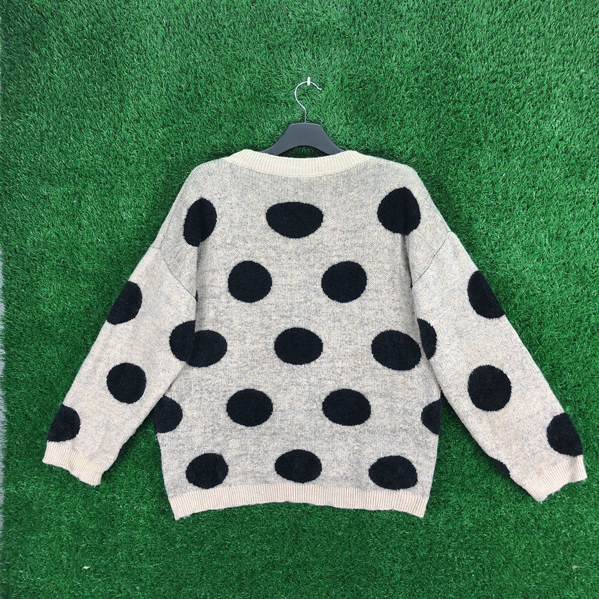 Aran Isles Knitwear Vintage Knit Sweater Polka Dot Japan Designer Brand Size US M / EU 48-50 / 2 - 4 Thumbnail