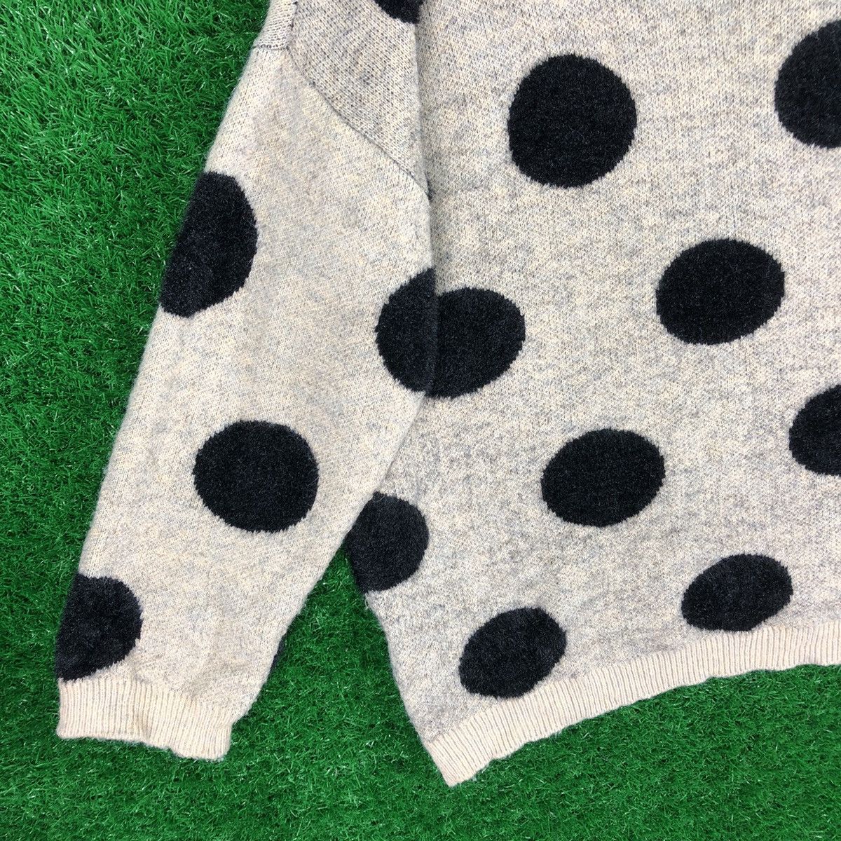 Aran Isles Knitwear Vintage Knit Sweater Polka Dot Japan Designer Brand Size US M / EU 48-50 / 2 - 6 Thumbnail