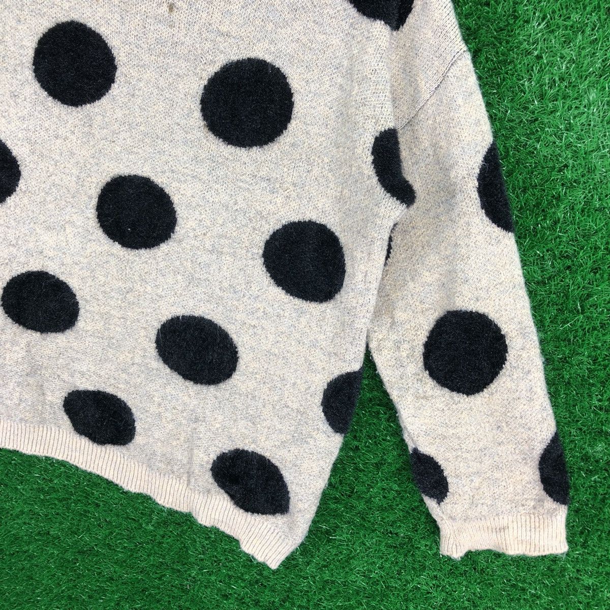 Aran Isles Knitwear Vintage Knit Sweater Polka Dot Japan Designer Brand Size US M / EU 48-50 / 2 - 3 Thumbnail