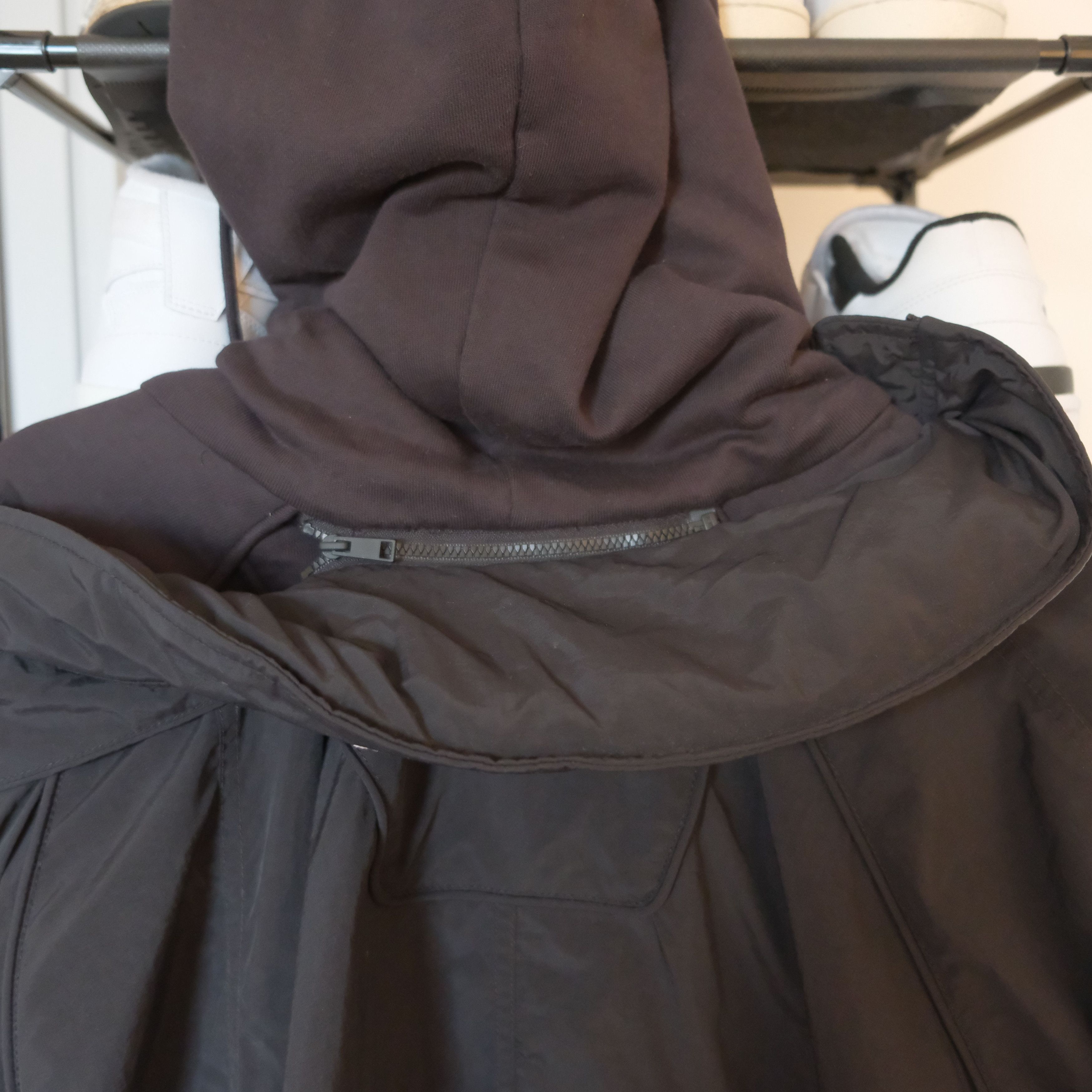 Juun.J × Reebok Layered Windbreaker - Black Size US M / EU 48-50 / 2 - 7 Thumbnail