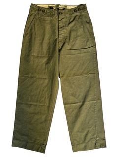 American Eagle Pants Mens 33x32 Army Green Cargo Surplus Trouser