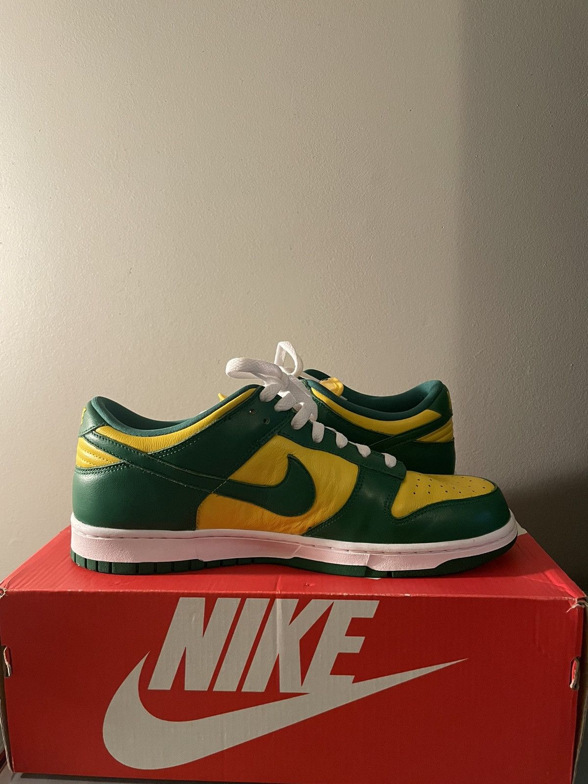 Nike Nike Dunk Low Brazil Size US 11 / EU 44 - 2 Thumbnail