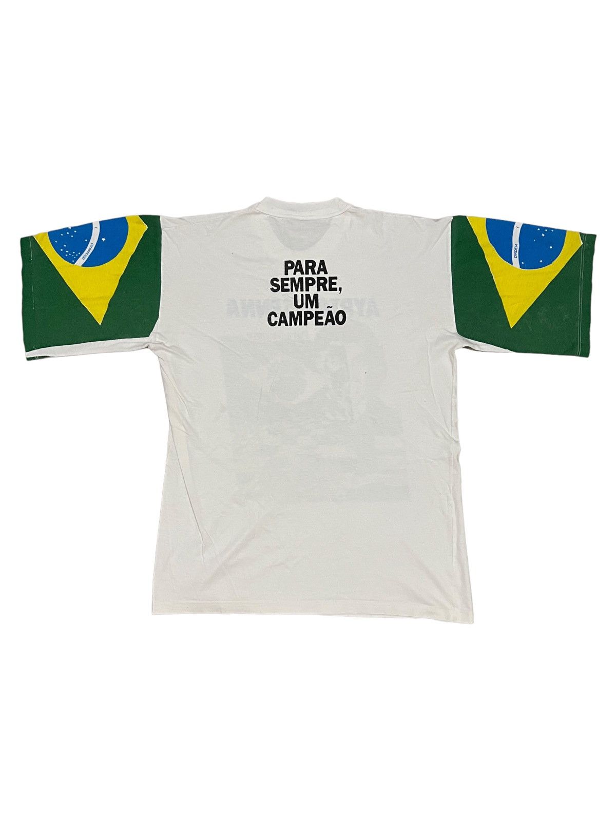 Formula 1 VERY RARE VINTAGE T SHIRTS FORMULA 1 HONDA AYRTON SENNA Size US L / EU 52-54 / 3 - 2 Thumbnail