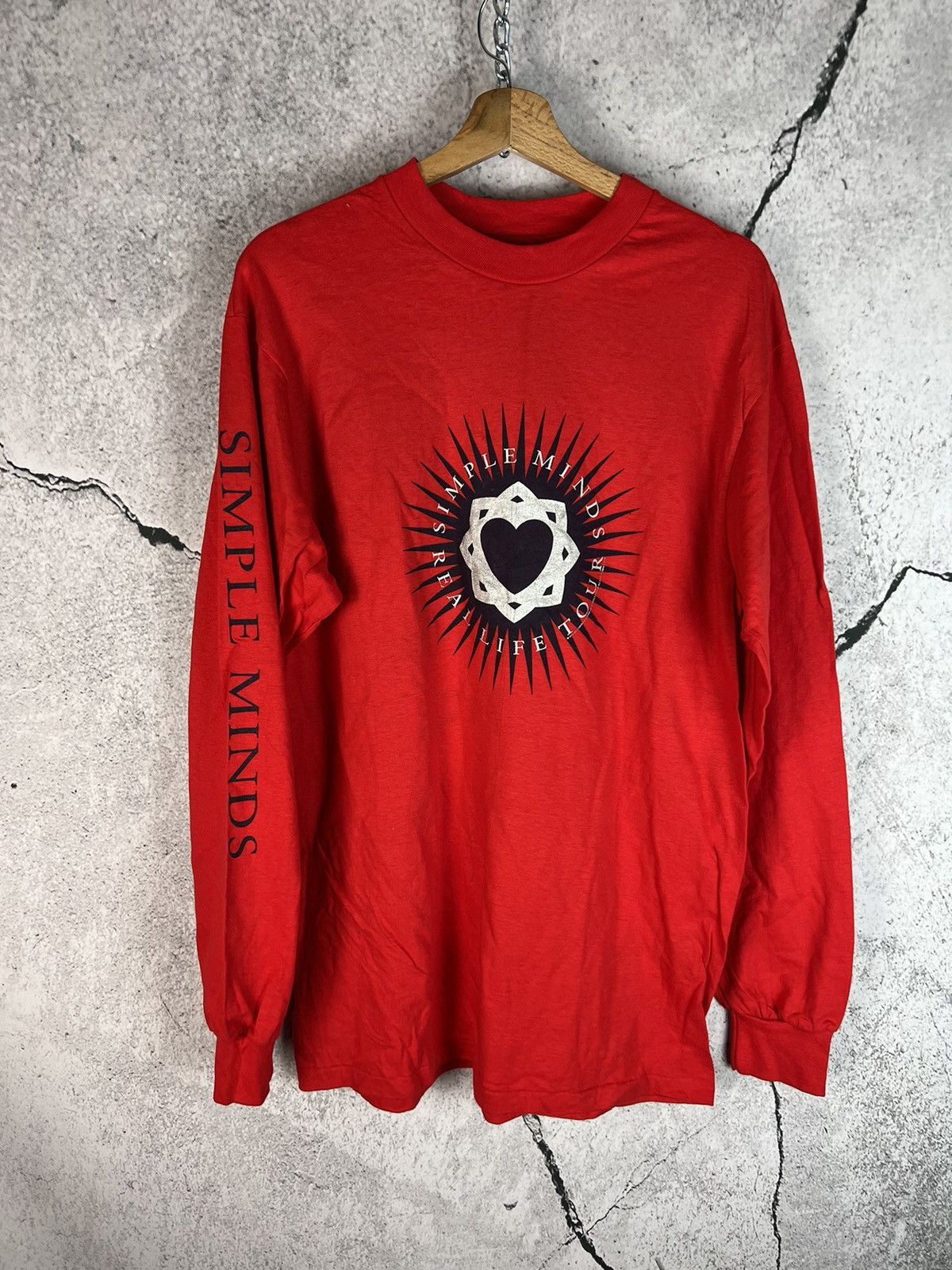 Band Tees Vintage Simple Minds t shirt 1990s L Big Size Size US L / EU 52-54 / 3 - 1 Thumbnail
