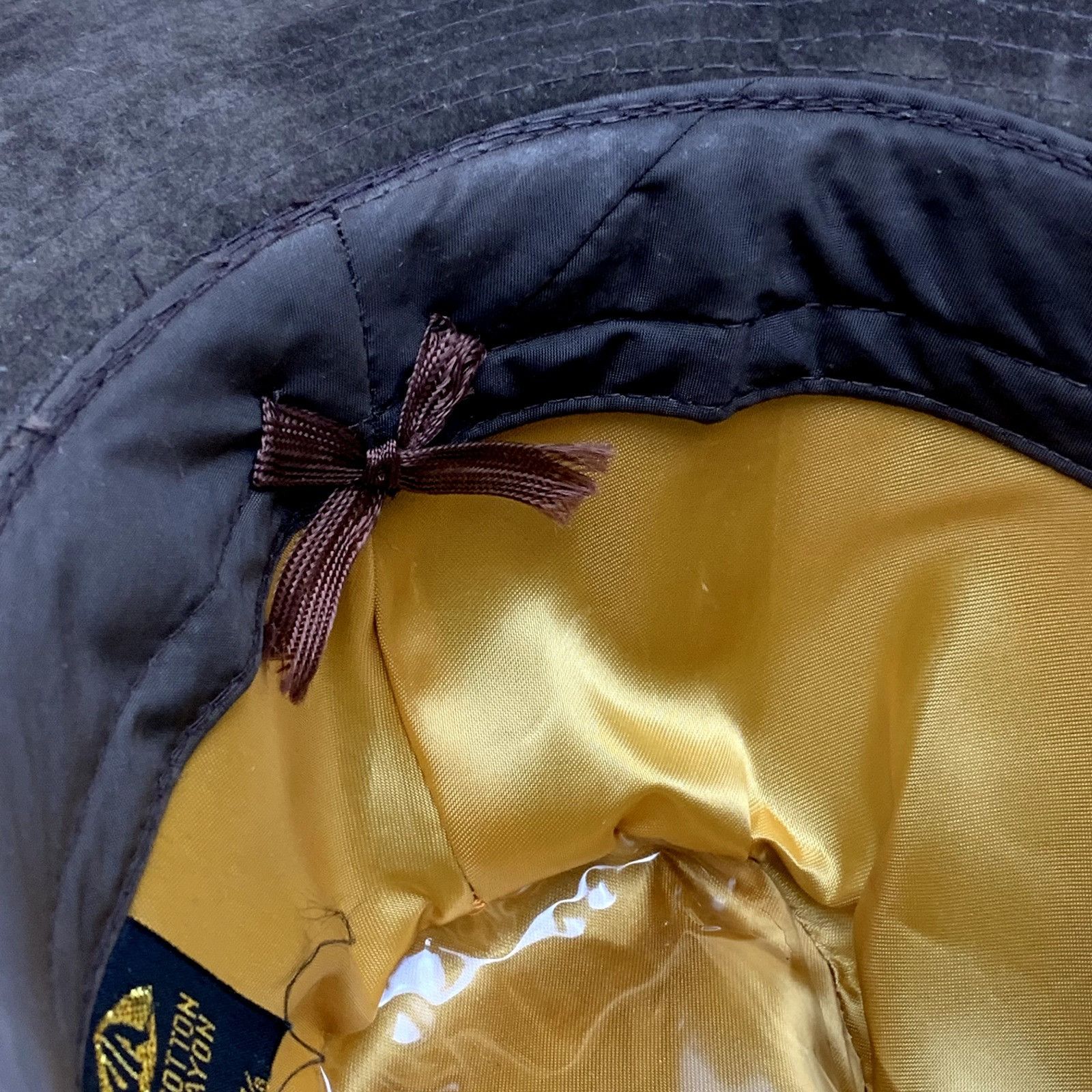 Vintage Vintage 1980s YA Cowboy Western Hat Size S Camel Brown Faux Size ONE SIZE - 14 Thumbnail