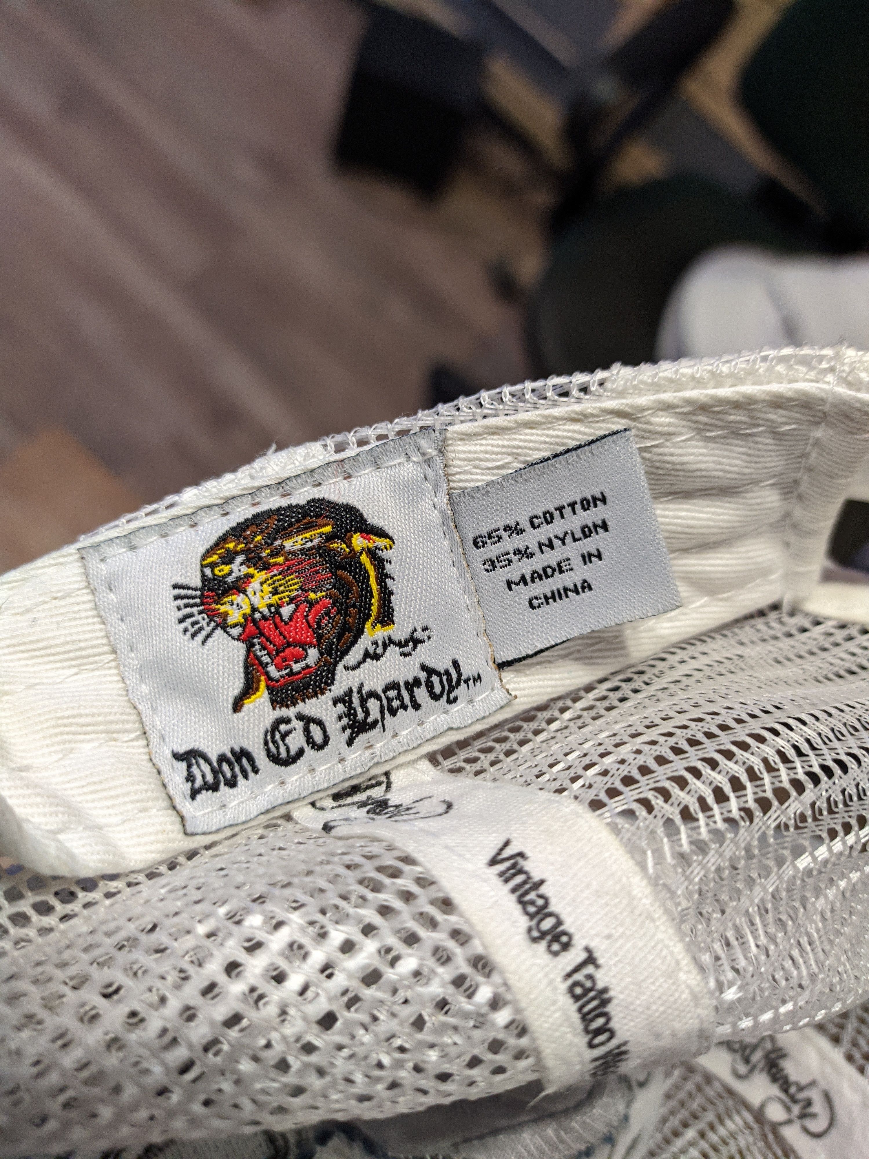 Christian Audigier Ed Hardy vintage cap hat Christian Audigier joker skull Size ONE SIZE - 4 Thumbnail
