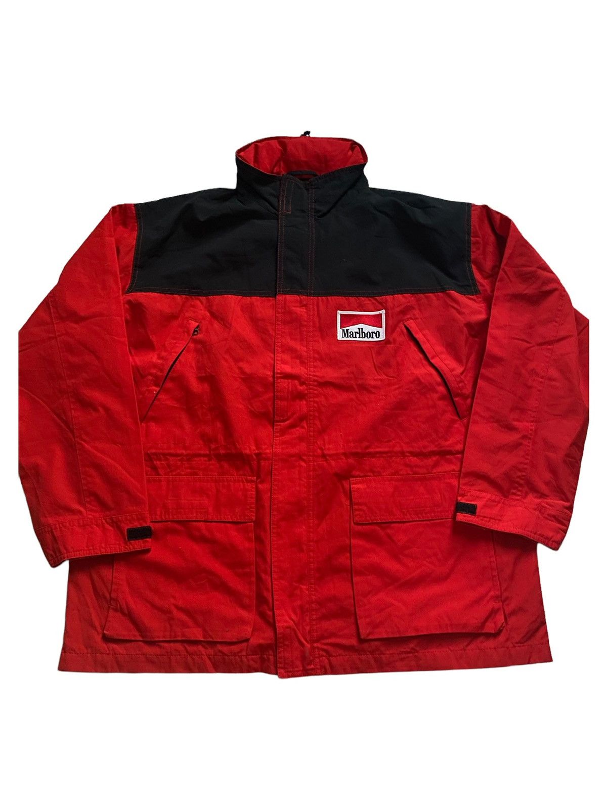Marlboro VERY RARE VINTAGE JACKET MARLBORO ADVENTURE TEAM PARKA COAT Size US L / EU 52-54 / 3 - 1 Thumbnail