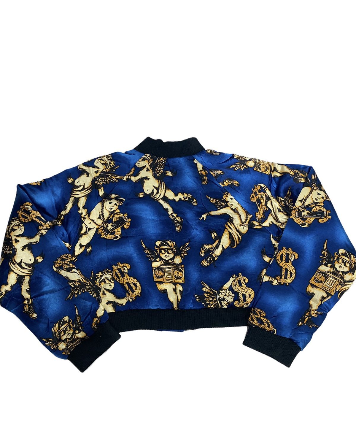 Jeremy Scott VERY RARE JACKET BOMBER CROP JEREMY SCOTT ANGELS Size US S / EU 44-46 / 1 - 2 Thumbnail