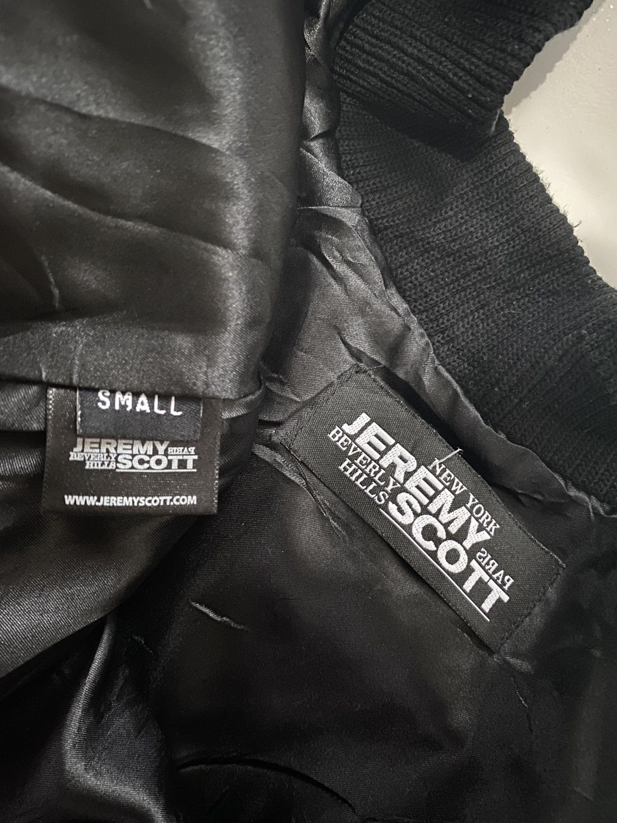 Jeremy Scott VERY RARE JACKET BOMBER CROP JEREMY SCOTT ANGELS Size US S / EU 44-46 / 1 - 3 Thumbnail