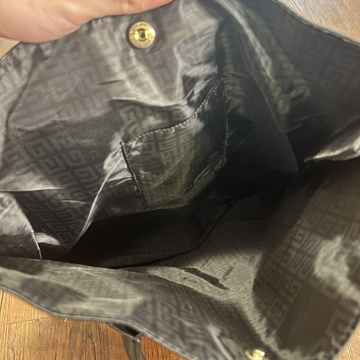 Givenchy Givenchy Parfums Leather Tote Bag Size ONE SIZE - 4 Thumbnail