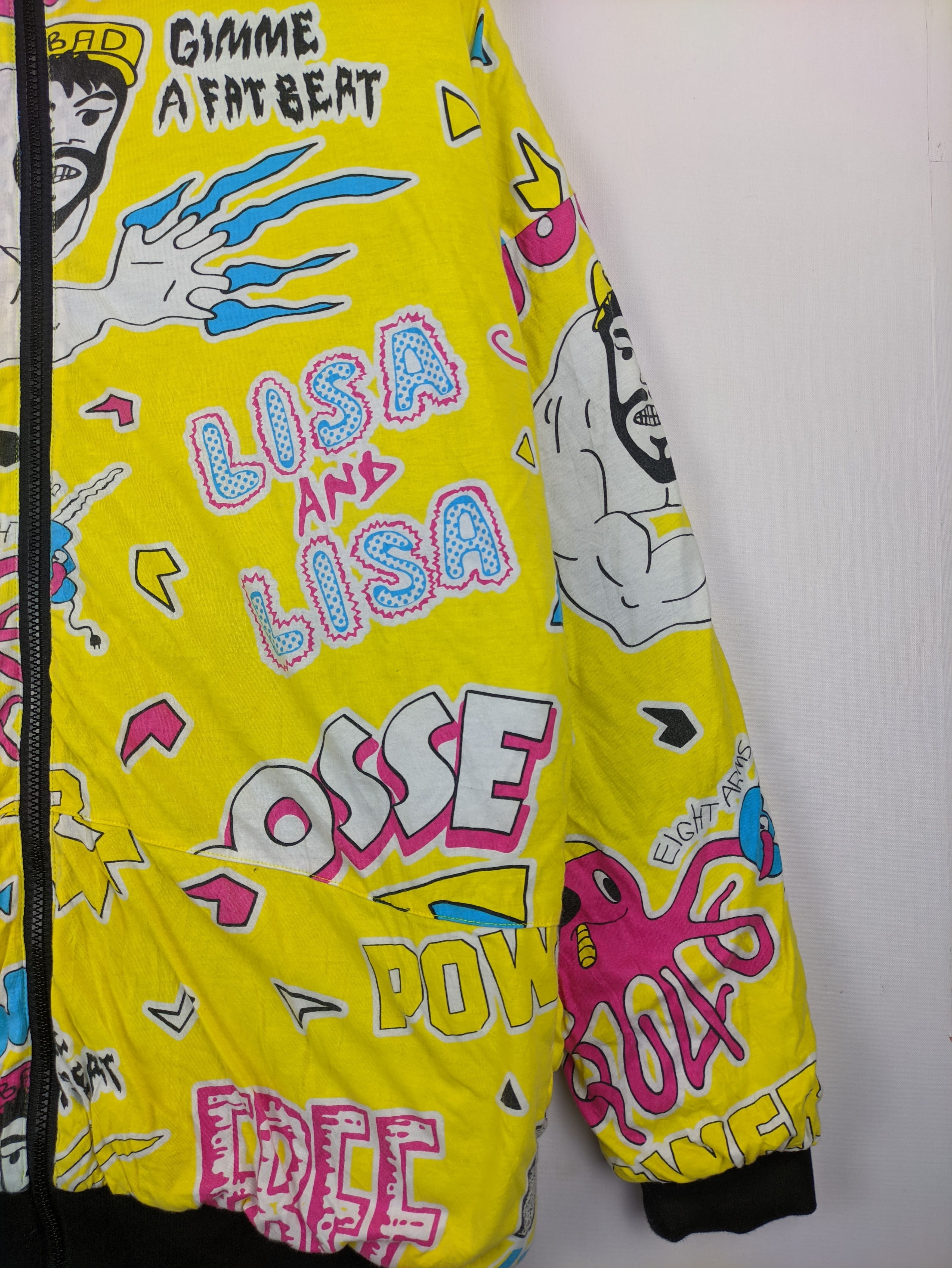 Japanese Brand Steals🔥Vintage Jacket Reversible Cartoon Fullprint Size US L / EU 52-54 / 3 - 2 Thumbnail