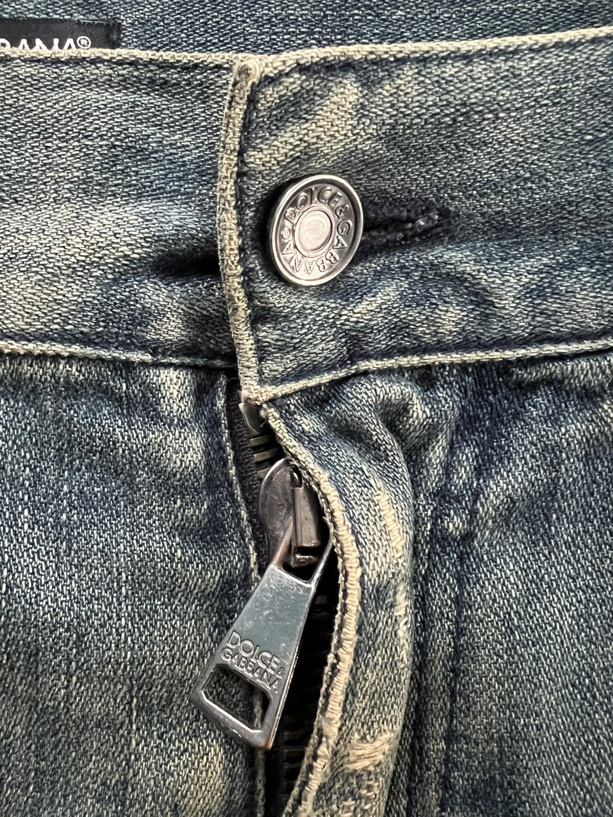 Dolce & Gabbana VERY RARE VINTAGE PANTS DENIM JEANS DOLCE & GABBANA RESIZE Size US 30 / EU 46 - 6 Thumbnail