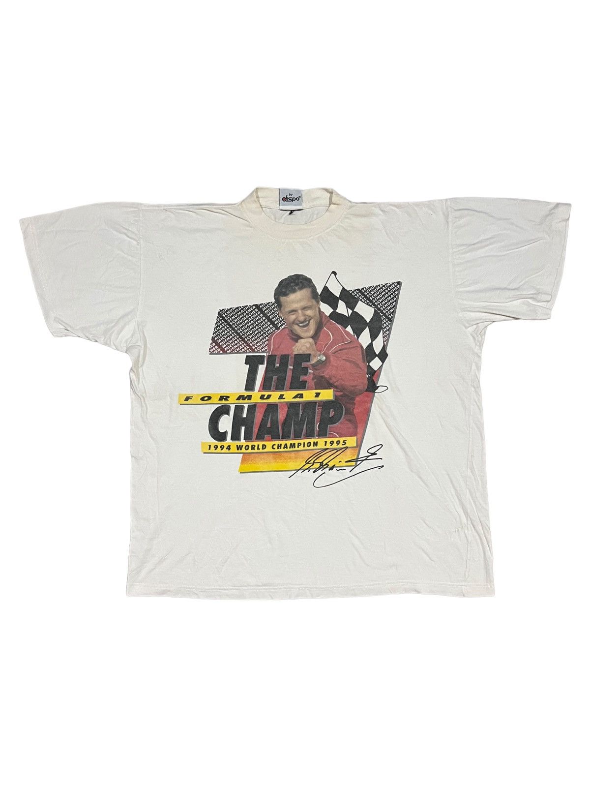 VERY RARE VINTAGE T SHIRTS FORMULA 1 MICHAEL SCHUMACHER