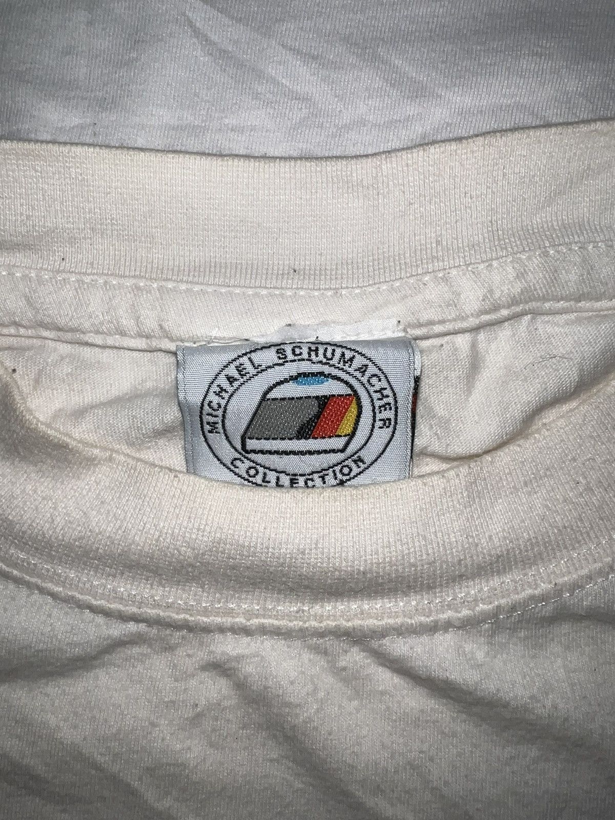 Ferrari VERY RARE VINTAGE T SHIRTS FORMULA 1 MICHAEL SCHUMACHER Size US XXL / EU 58 / 5 - 4 Thumbnail