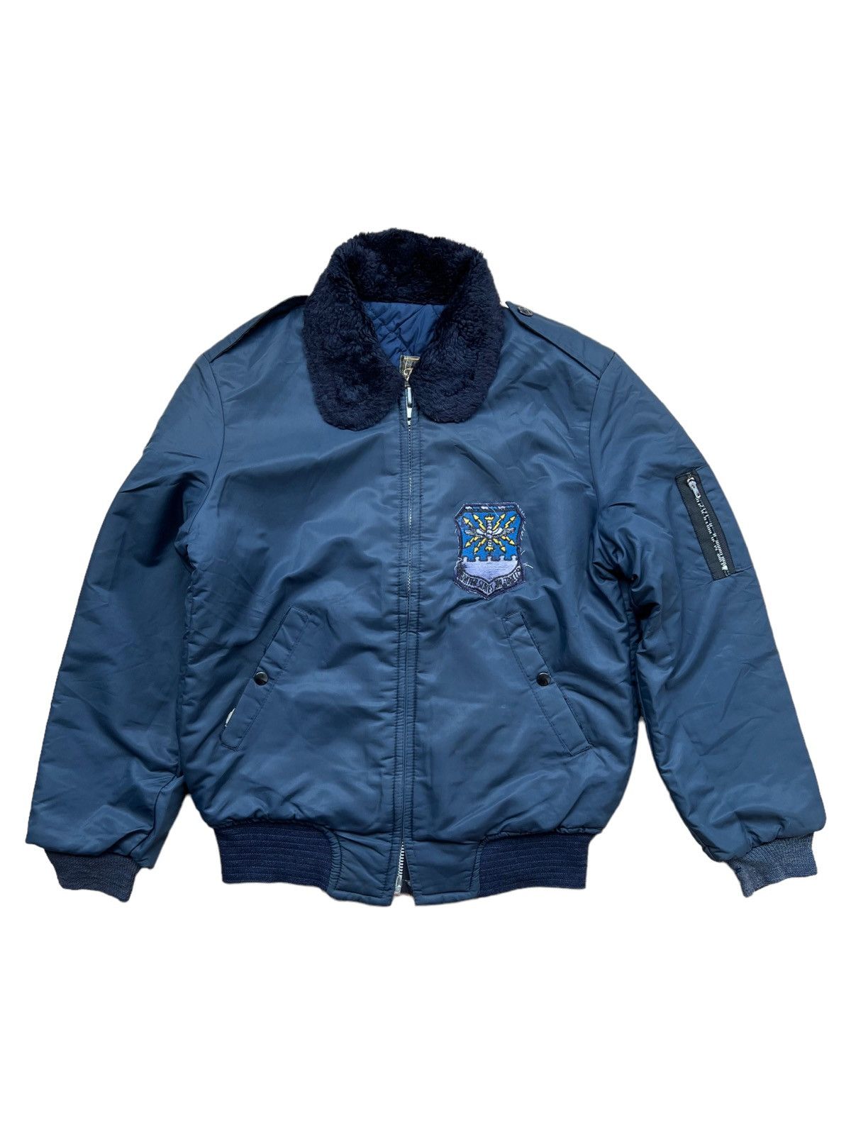 Vintage VERY RARE VINTAGE JACKET SOUVENIR SUKAJAN USAF AIR FORCE Size US S / EU 44-46 / 1 - 2 Thumbnail