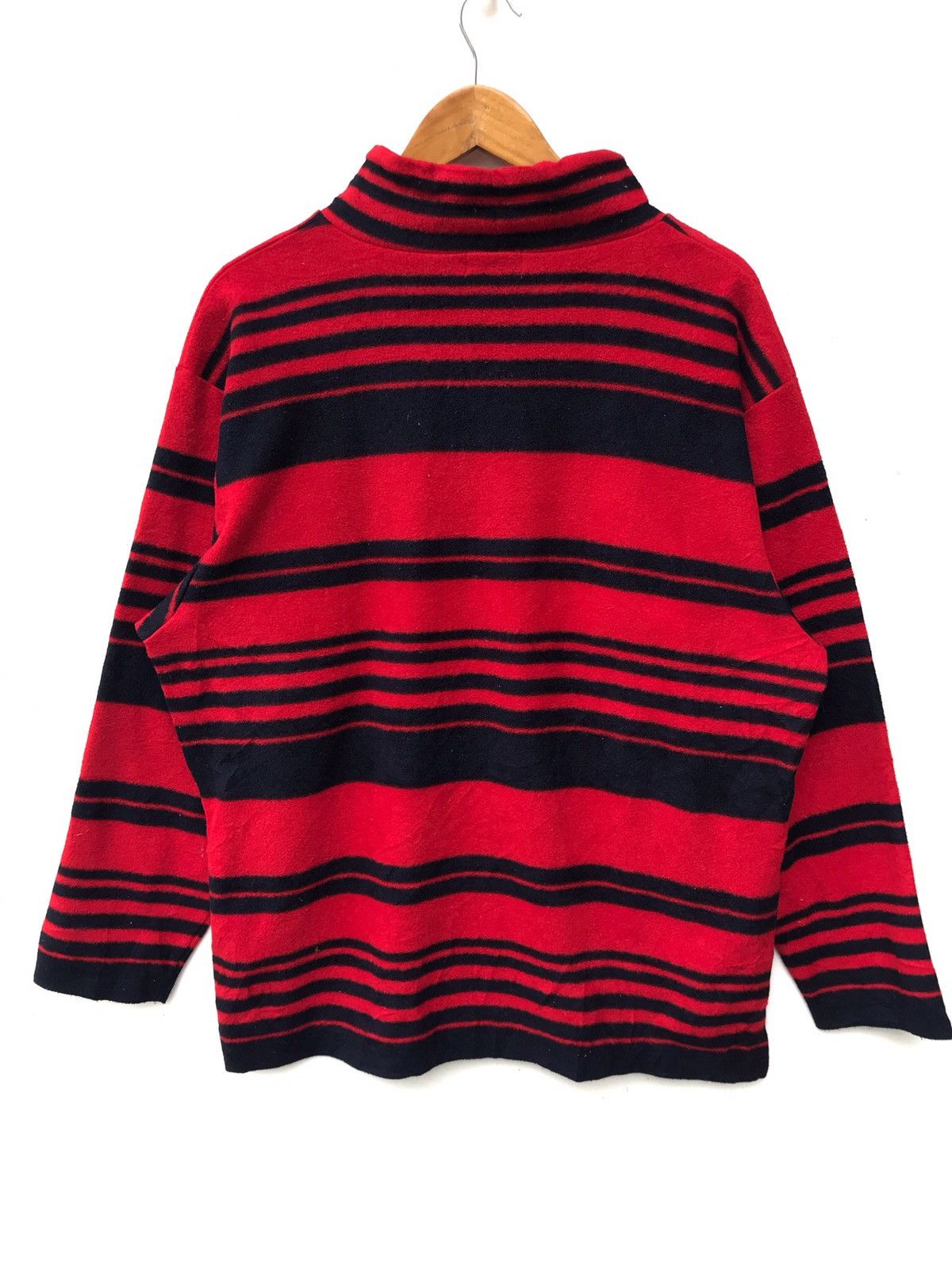 Fila Vintage Fila Fleece Stripes Pullover Sweatshirt Size US M / EU 48-50 / 2 - 3 Thumbnail