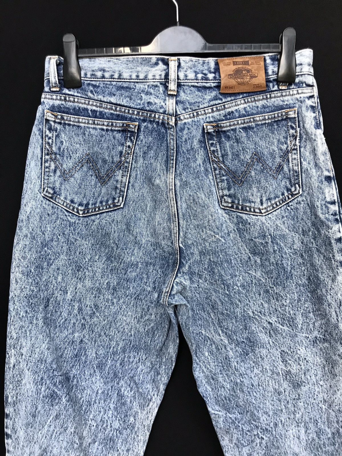 Edwin × Vintage Vintage Edwin Distressed Baggy Jeans Size US 31 - 4 Thumbnail