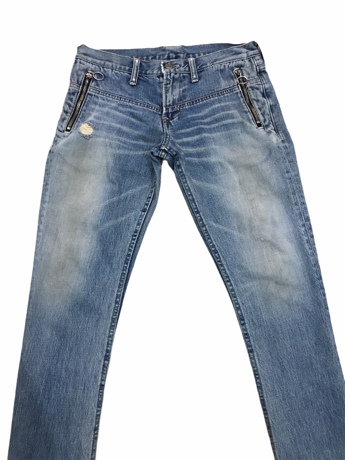 Hysteric Glamour × Seditionaries Made In Japan RNA inc. Zipper Bondage Undercover Style Size US 29 - 3 Thumbnail