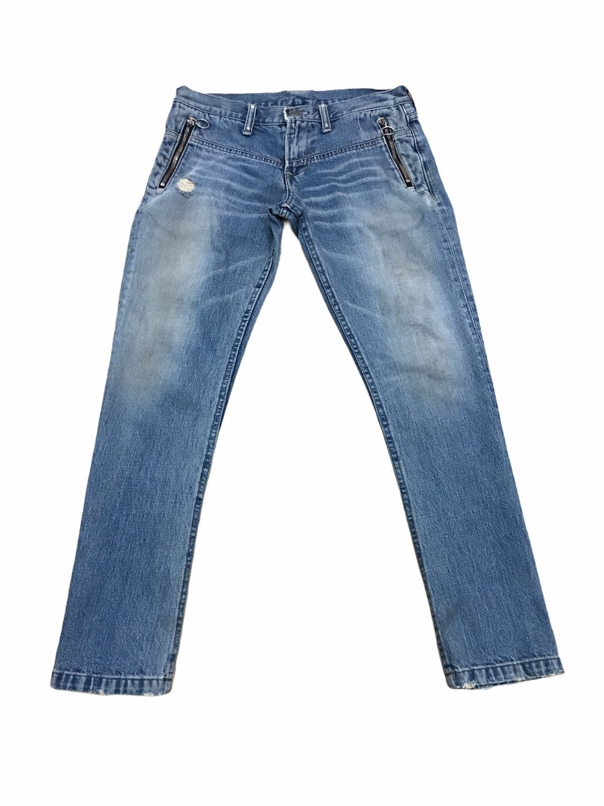 Hysteric Glamour × Seditionaries Made In Japan RNA inc. Zipper Bondage Undercover Style Size US 29 - 2 Thumbnail