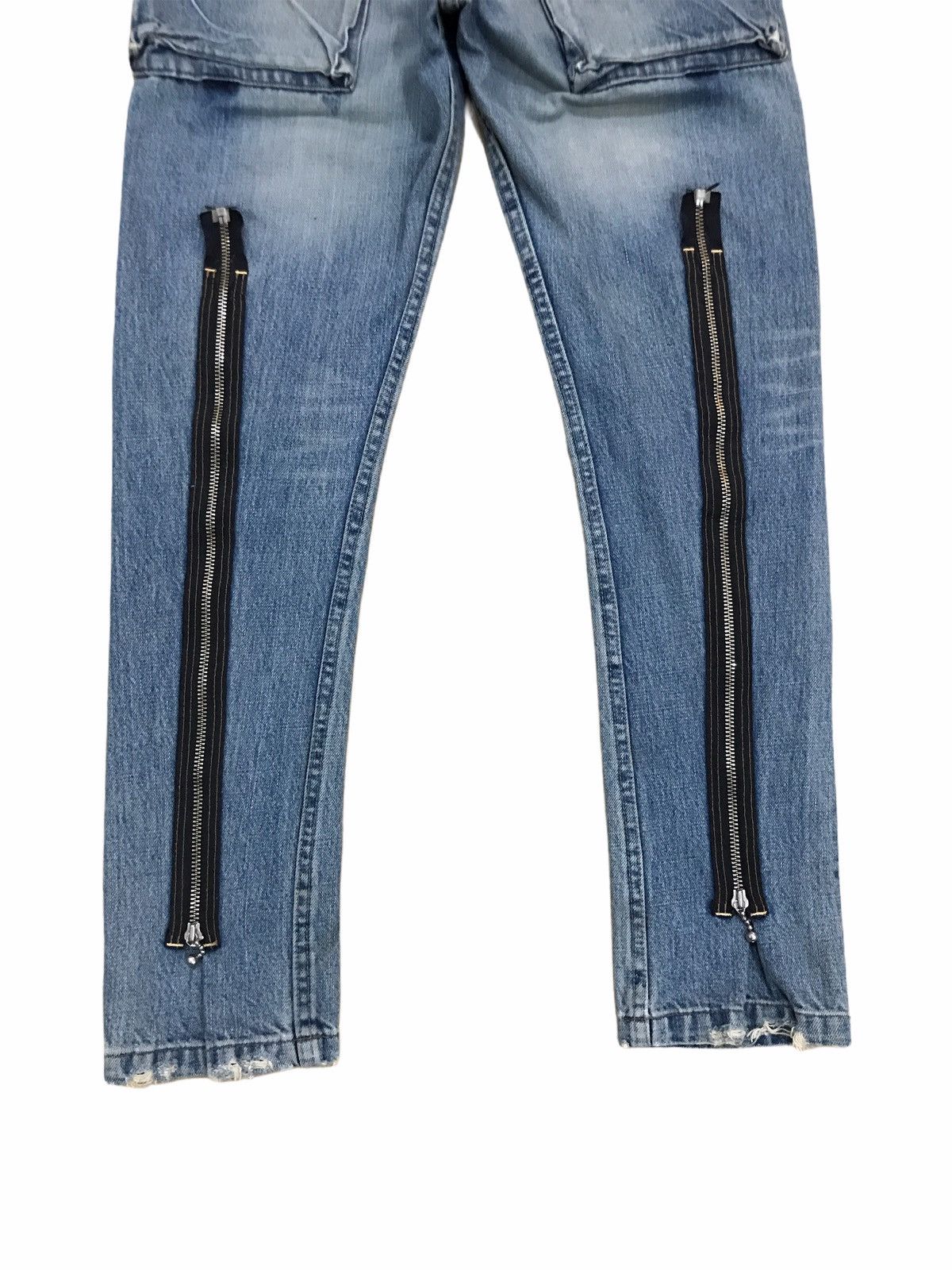 Hysteric Glamour × Seditionaries Made In Japan RNA inc. Zipper Bondage Undercover Style Size US 29 - 6 Thumbnail