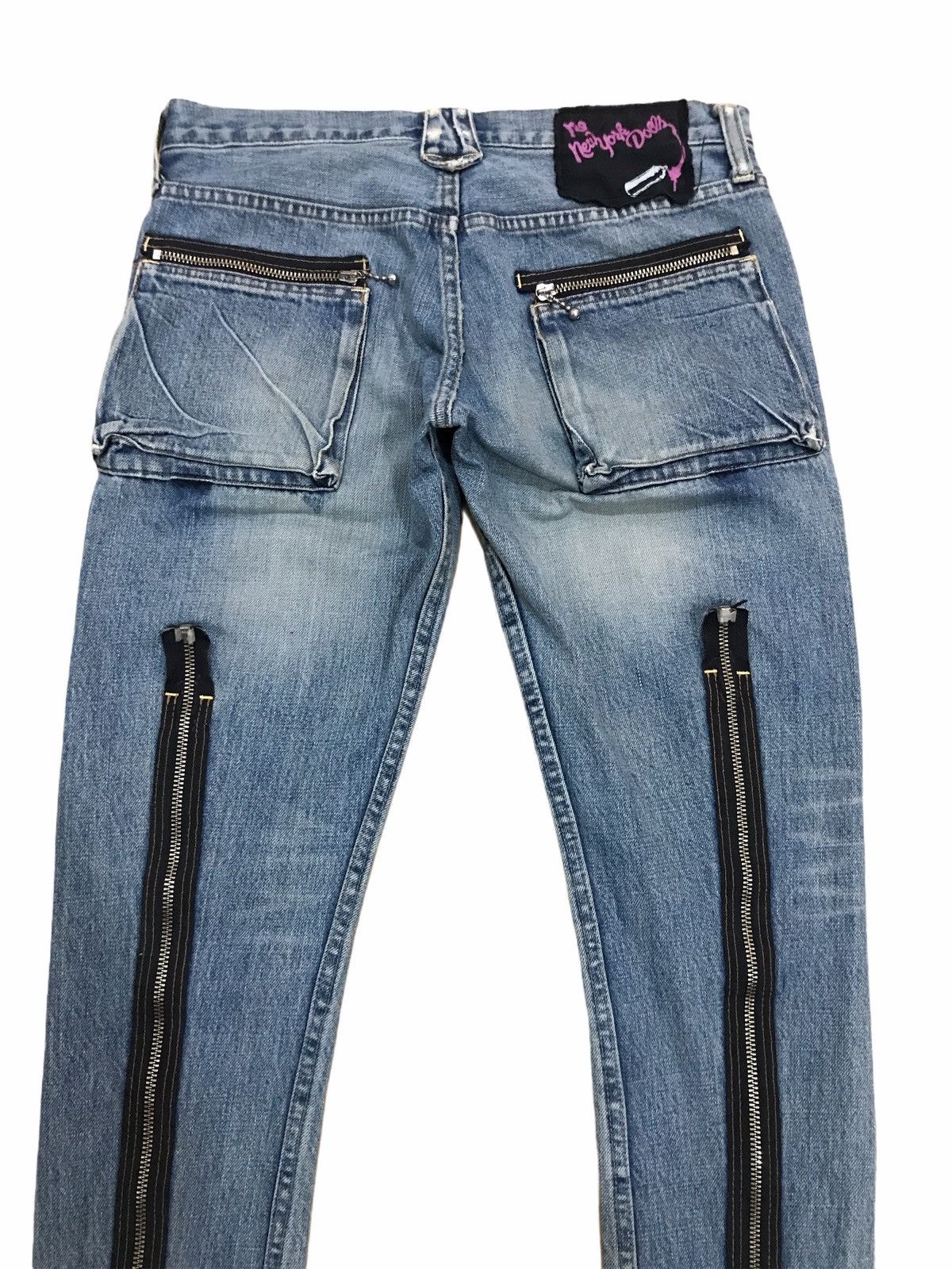 Hysteric Glamour × Seditionaries Made In Japan RNA inc. Zipper Bondage Undercover Style Size US 29 - 4 Thumbnail