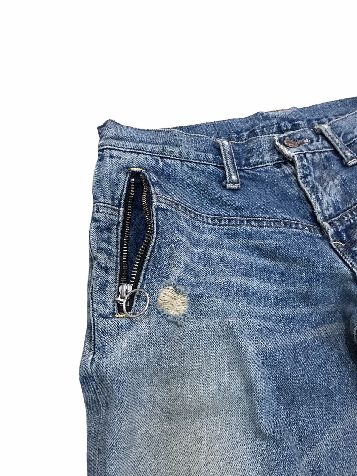 Hysteric Glamour × Seditionaries Made In Japan RNA inc. Zipper Bondage Undercover Style Size US 29 - 7 Thumbnail