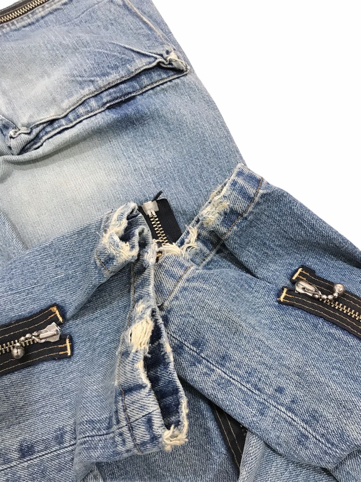 Hysteric Glamour × Seditionaries Made In Japan RNA inc. Zipper Bondage Undercover Style Size US 29 - 10 Thumbnail