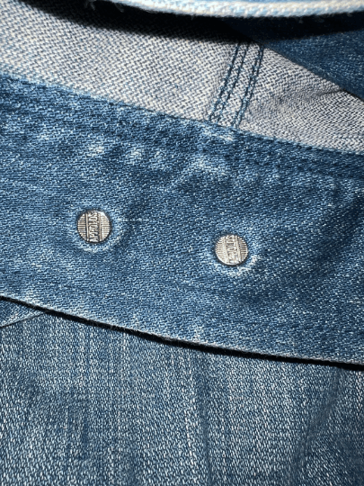 Oshkosh VERY RARE VINTAGE JACKET DENIM TRUCKER OSHKOSH CLASSIC JEANS Size US L / EU 52-54 / 3 - 4 Thumbnail