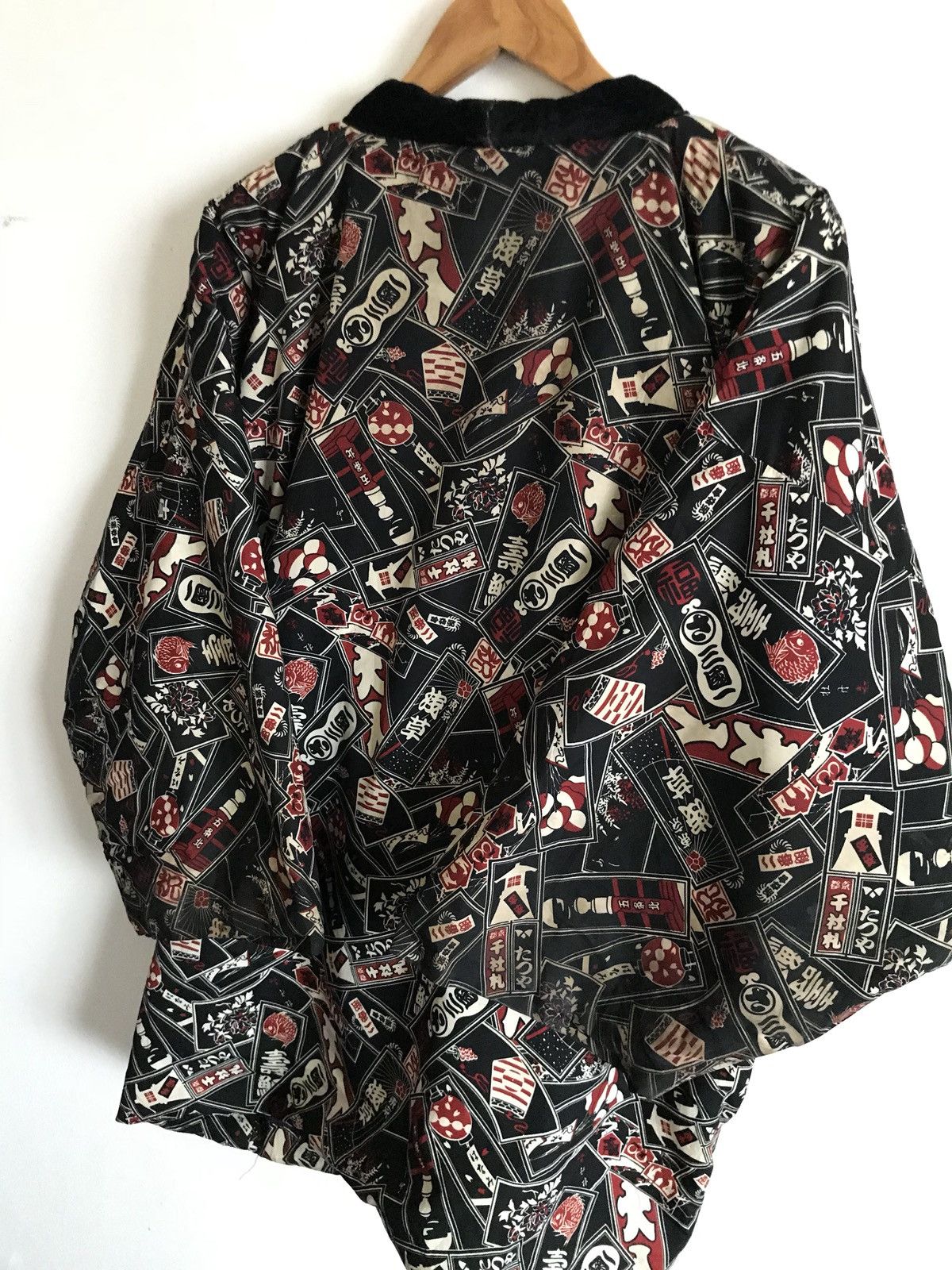 Japanese Brand × Vintage Japanese Traditional Quilted Kimono Haori Sanjuro Jacket Size US M / EU 48-50 / 2 - 3 Thumbnail