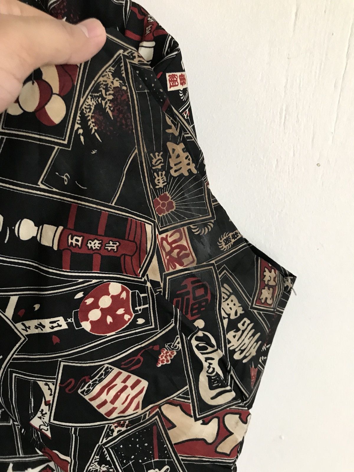 Japanese Brand × Vintage Japanese Traditional Quilted Kimono Haori Sanjuro Jacket Size US M / EU 48-50 / 2 - 4 Thumbnail