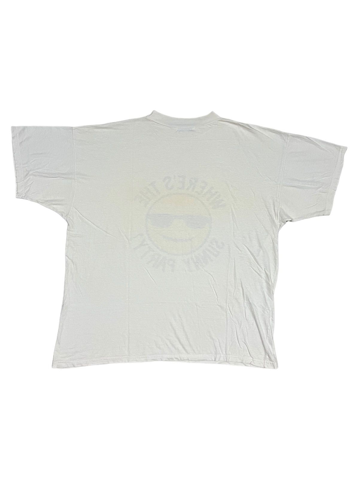 VERY RARE VINTAGE T SHIRTS SMILEY SUNNY PARTY