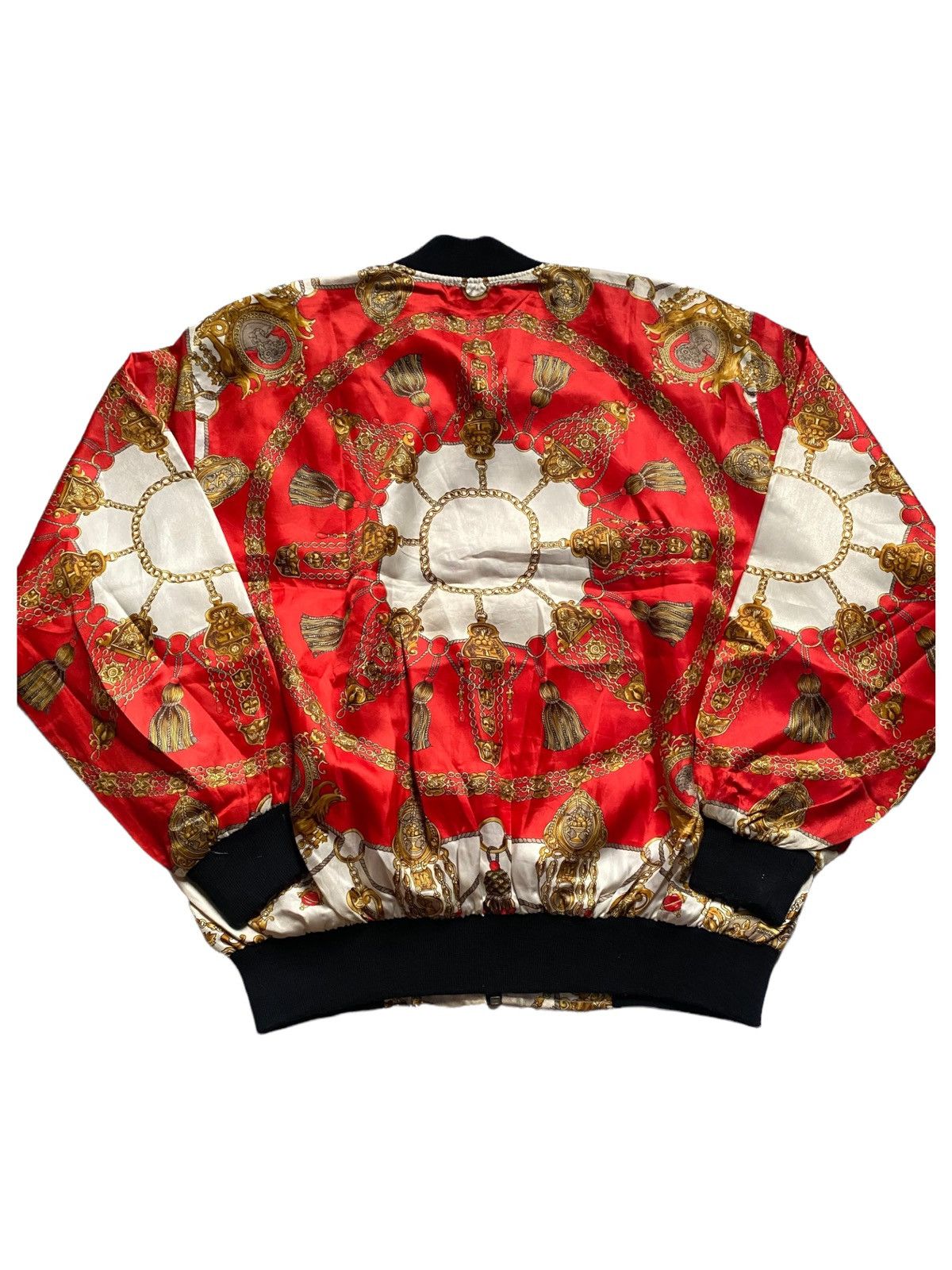 Vintage VERY RARE VINTAGE JACKET SILK BAROQUE Size US XL / EU 56 / 4 - 2 Thumbnail