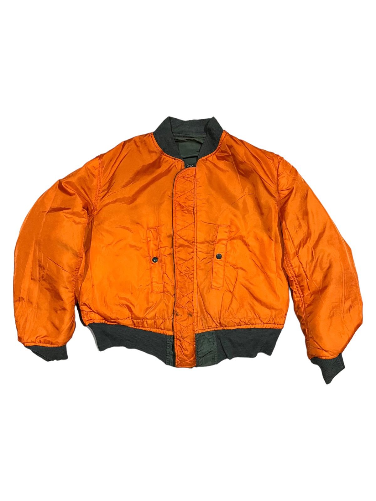 Alpha Industries VERY RARE VINTAGE JACKET FLIGHT BOMBER ALPHA INDUSTRIES MA 1 Size US M / EU 48-50 / 2 - 3 Thumbnail