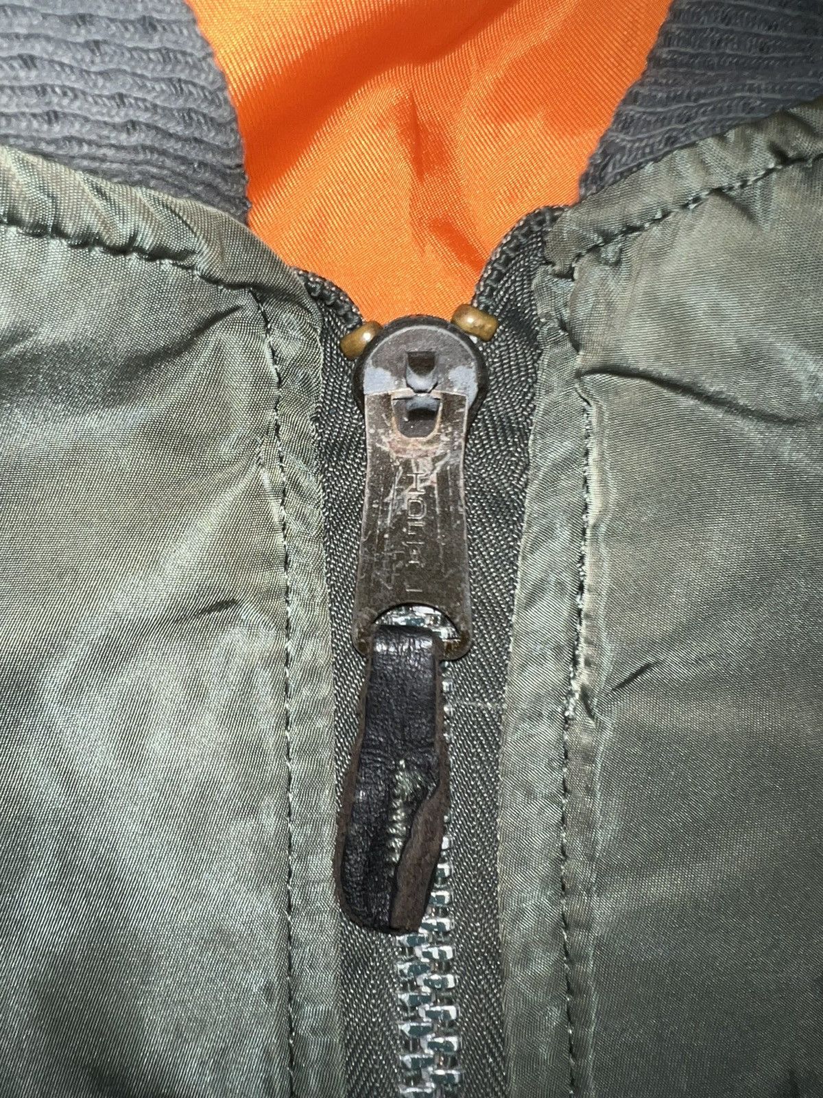 Alpha Industries VERY RARE VINTAGE JACKET FLIGHT BOMBER ALPHA INDUSTRIES MA 1 Size US M / EU 48-50 / 2 - 6 Thumbnail