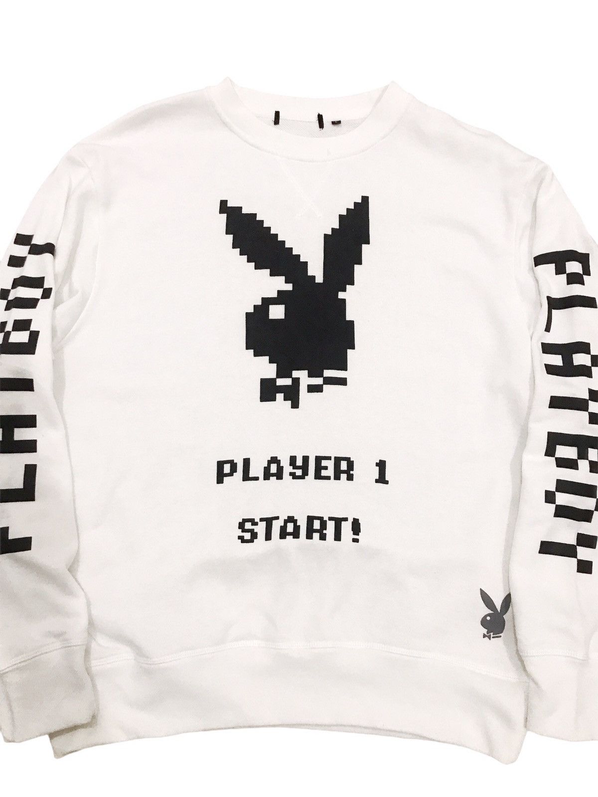 Playboy Vintage Playboy Bunny Player Start! Big Logo Sweatshirt Size US M / EU 48-50 / 2 - 3 Thumbnail