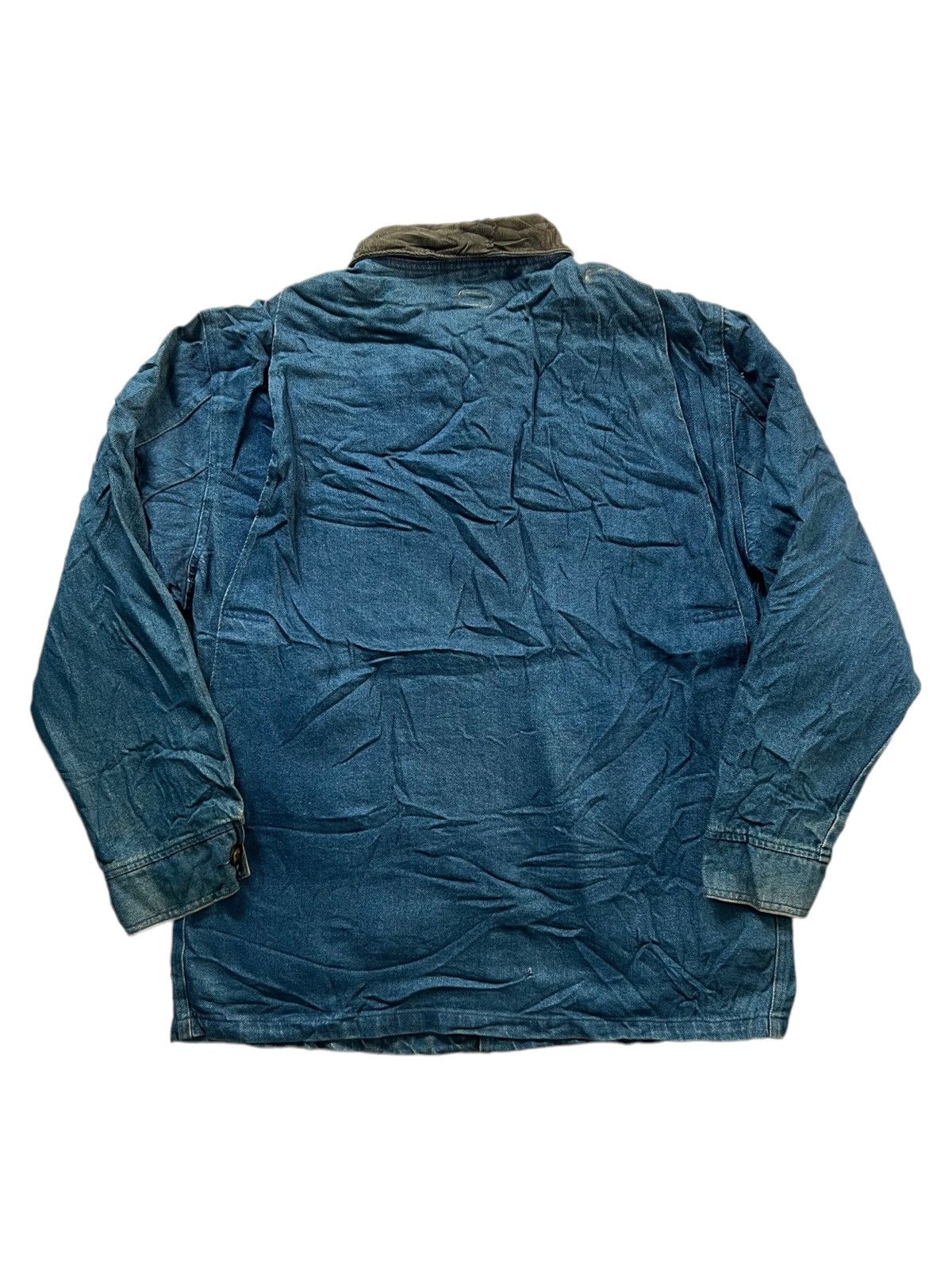 L.L. Bean VERY RARE VINTAGE JACKET DENIM INTREPID WORK CHORE JACKET Size US L / EU 52-54 / 3 - 2 Thumbnail