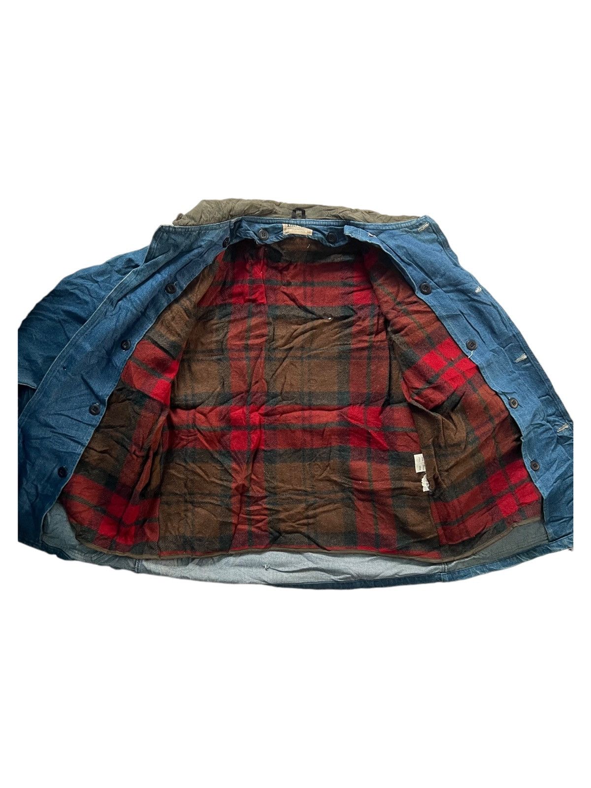 L.L. Bean VERY RARE VINTAGE JACKET DENIM INTREPID WORK CHORE JACKET Size US L / EU 52-54 / 3 - 3 Thumbnail