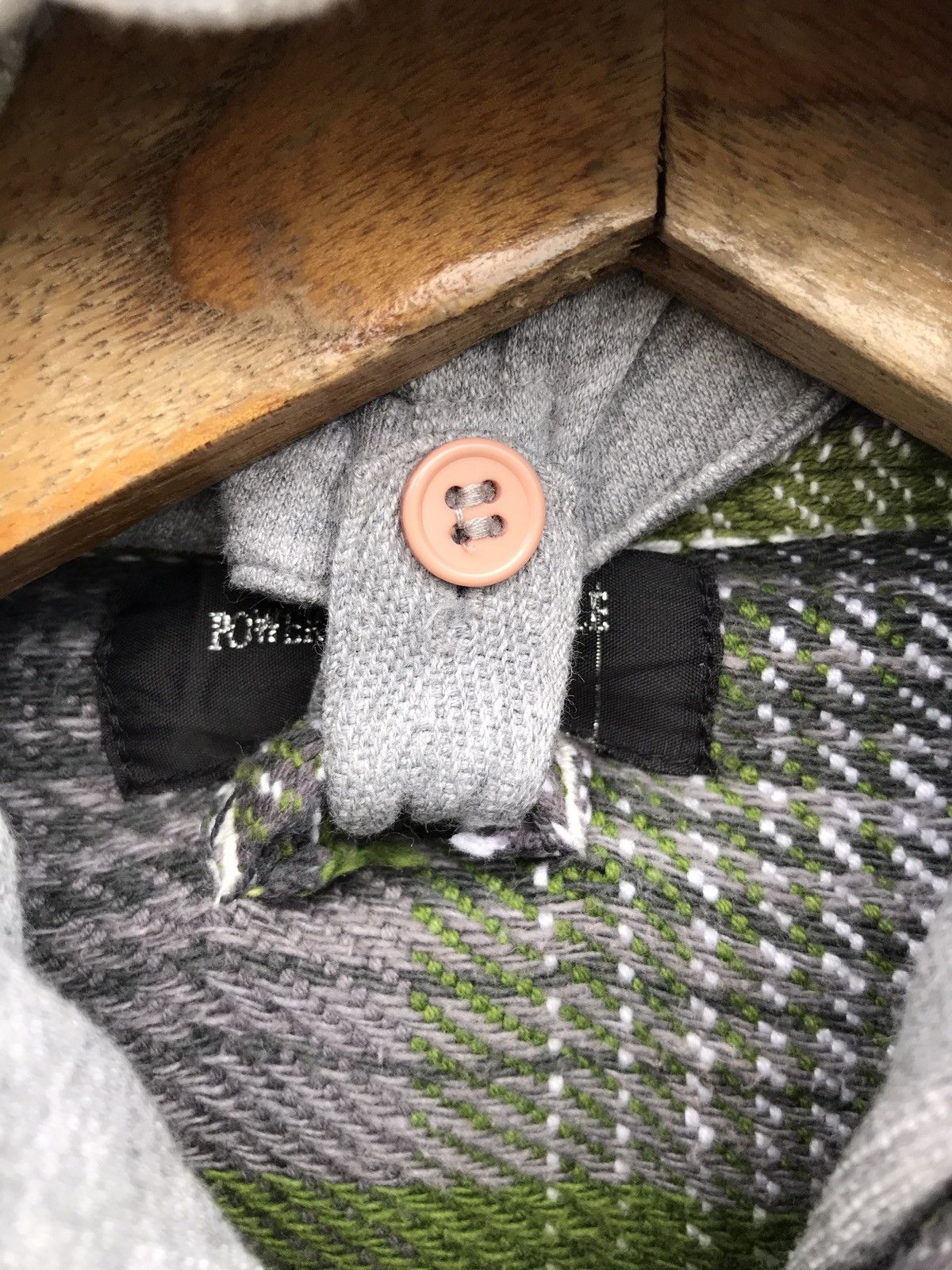 Flannel × Japanese Brand Japanese Brand Power To The People Hoodie Checkered Jacket Size US XS / EU 42 / 0 - 3 Thumbnail