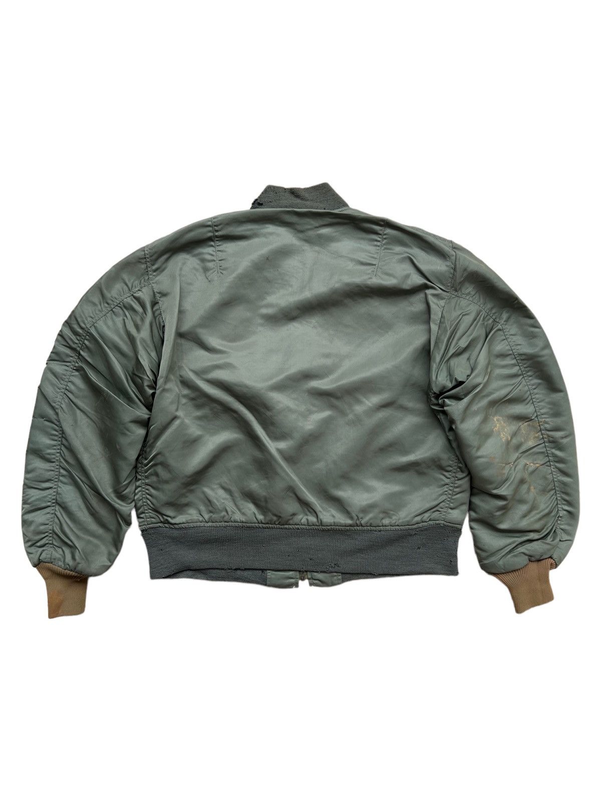 Vintage VERY RARE VINTAGE JACKET FLIGHT BOMBER L2B GREENBRIER 70s Size US M / EU 48-50 / 2 - 2 Thumbnail