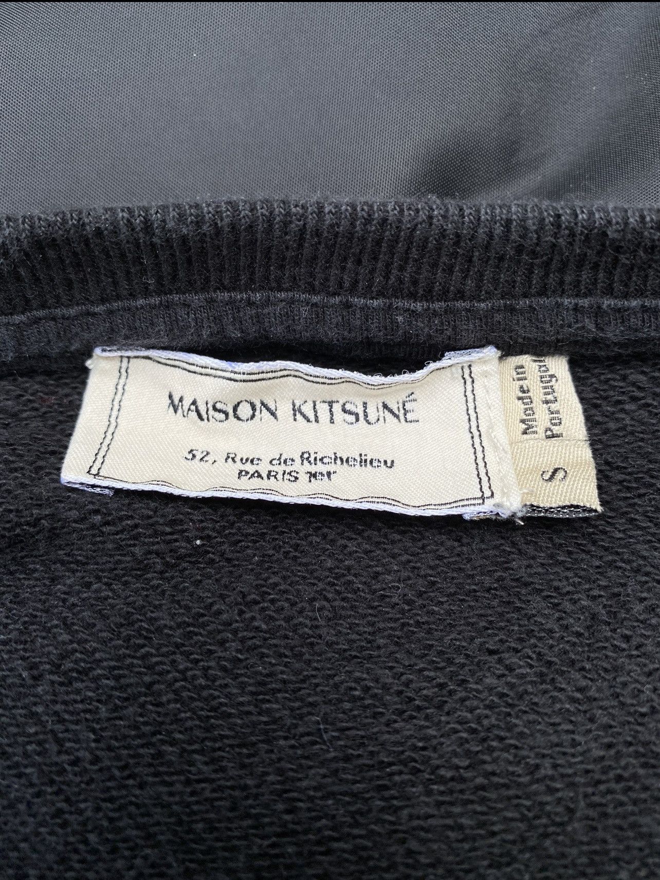 Maison Kitsune VERY RARE SWEATSHIRT MAISON KITSUNE BIG LOGO FOX EMBROIDERY Size US S / EU 44-46 / 1 - 2 Thumbnail